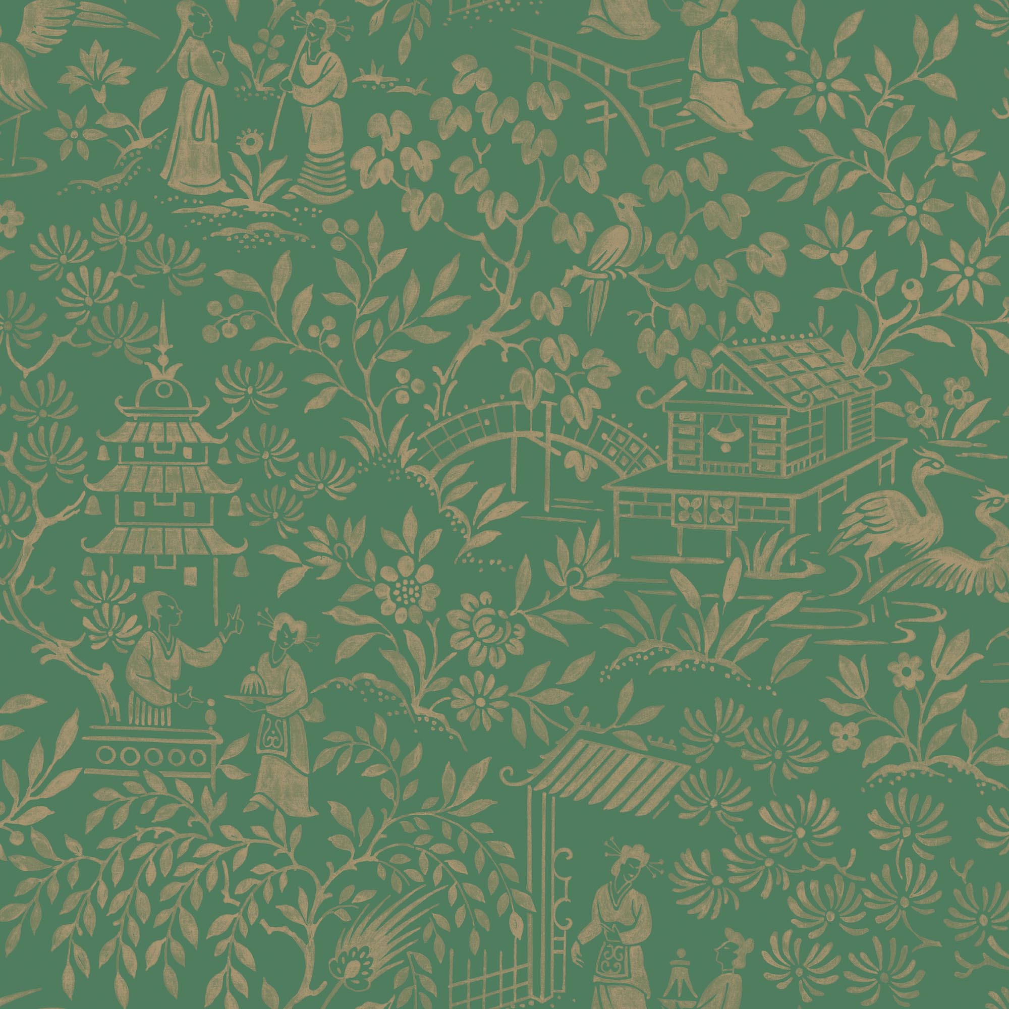 Boråstapeter Dreamy Escape Oriental Garden 4271 Behang