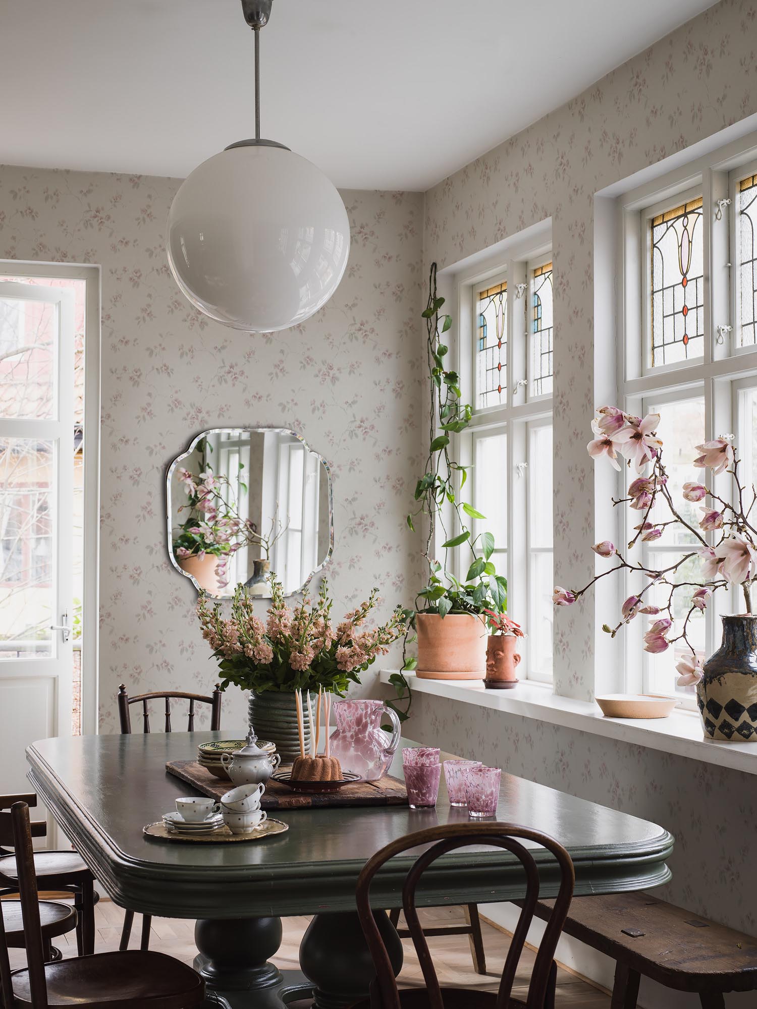 Boråstapeter Dreamy Escape Vintage Rose 4257 Behang