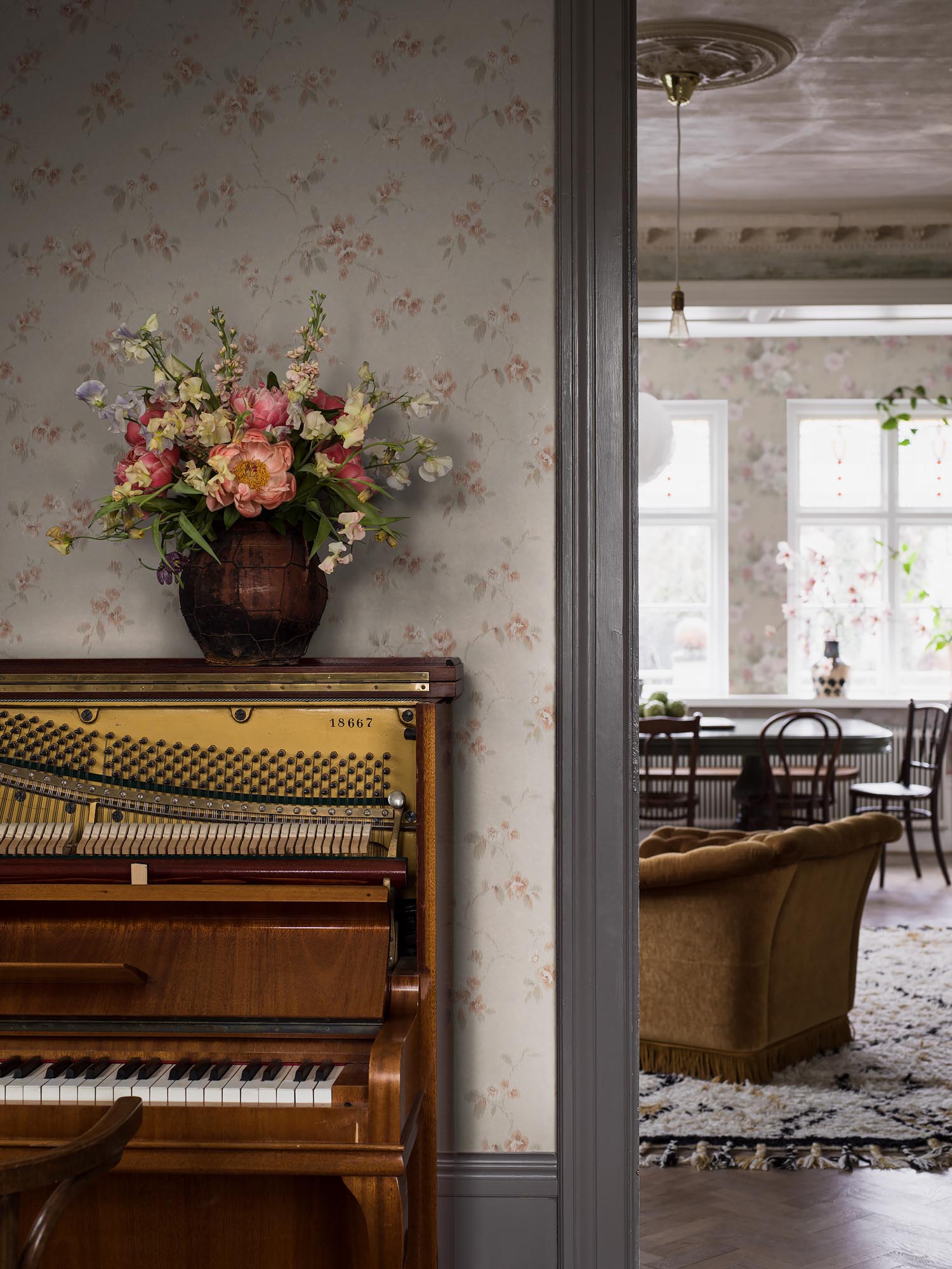 Boråstapeter Dreamy Escape Vintage Rose 4259 Behang