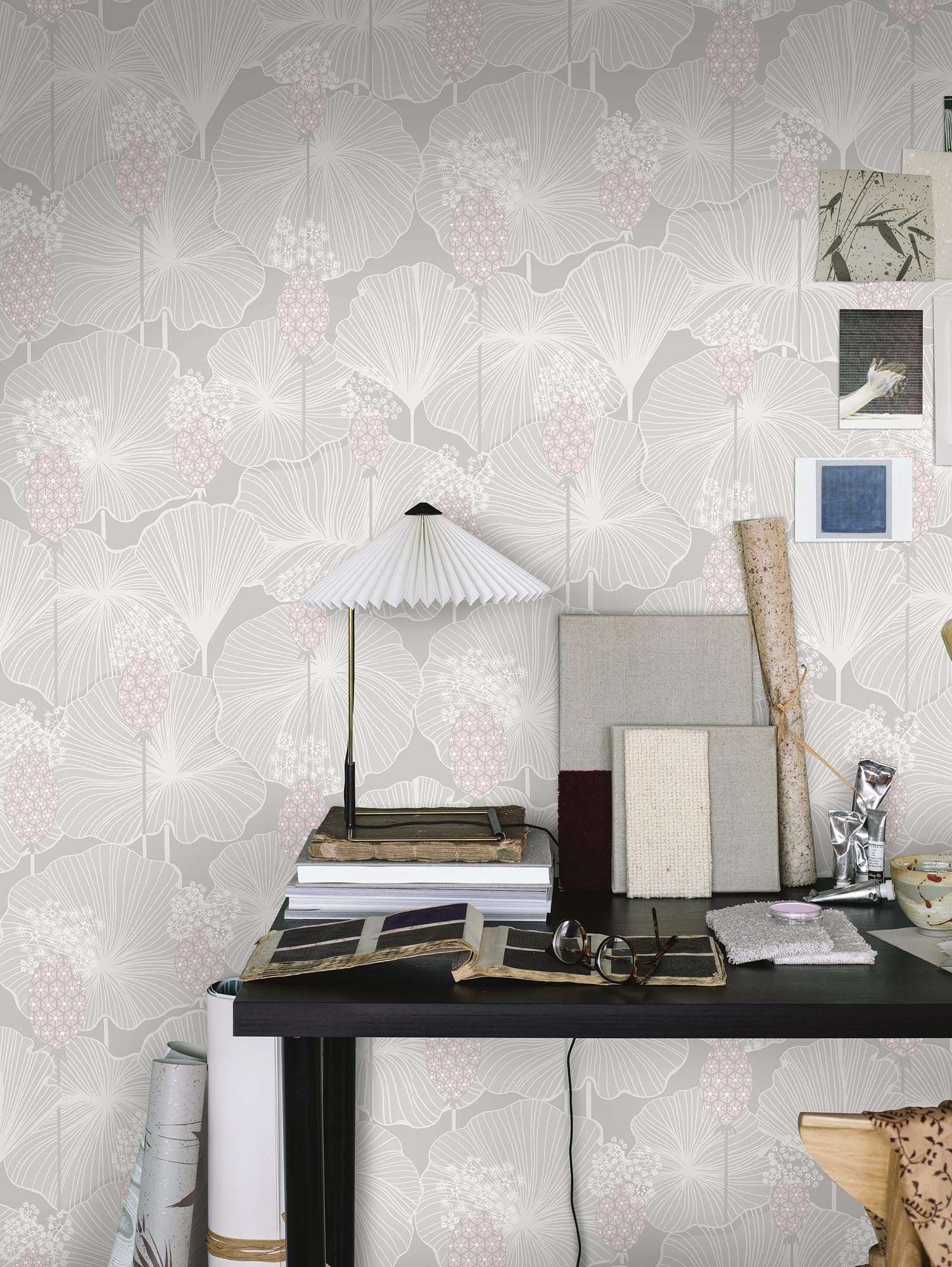 Boråstapeter Eastern Simplicity Umbrella Leaves 3120 Behang