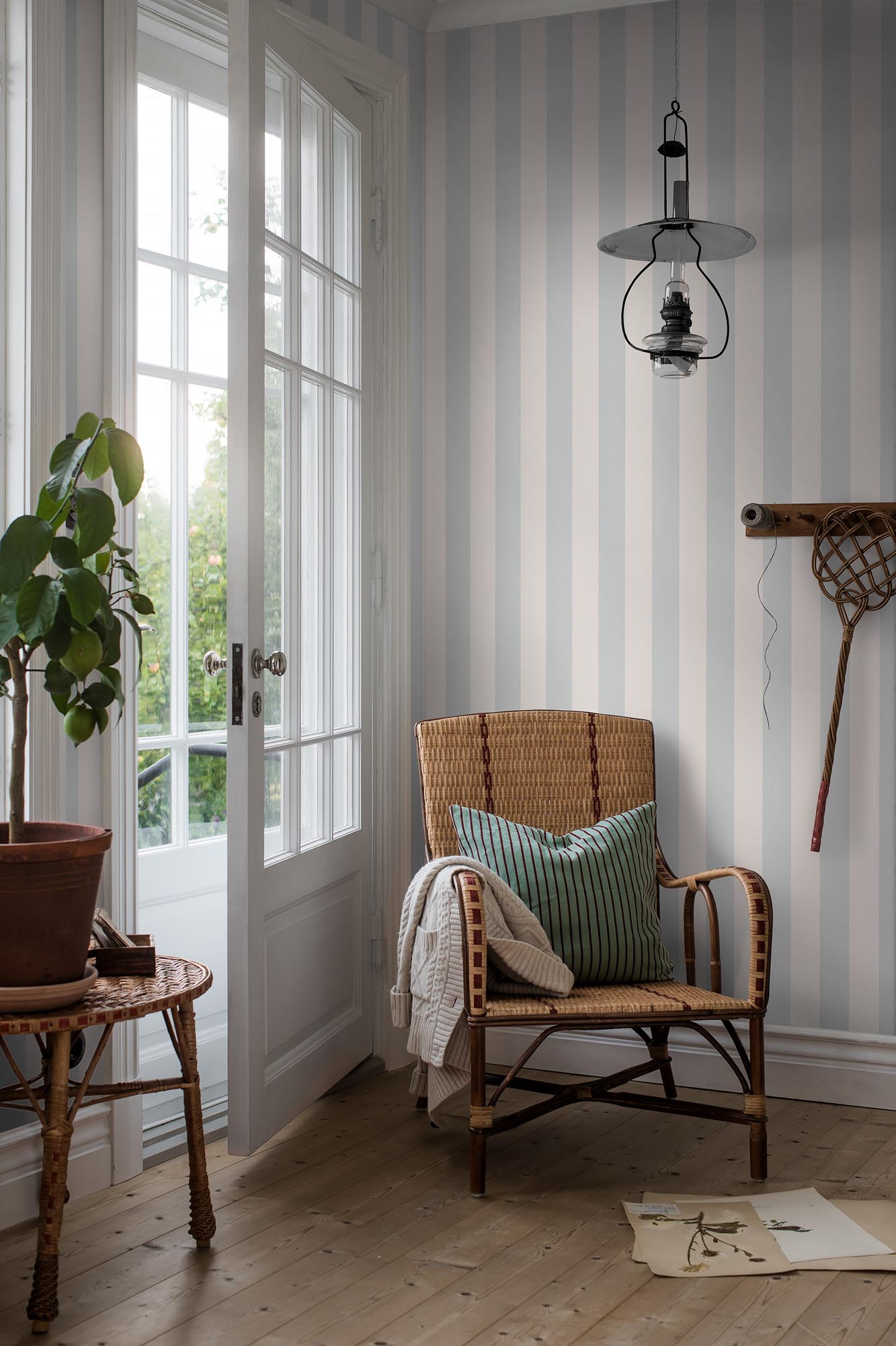 Boråstapeter Falsterbo III Falsterbo Stripe 7683 Behang
