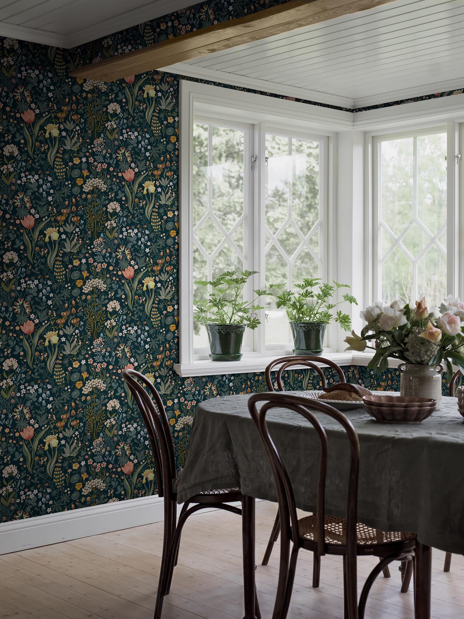 Boråstapeter New Heritage Blomsterhav 2055 Behang