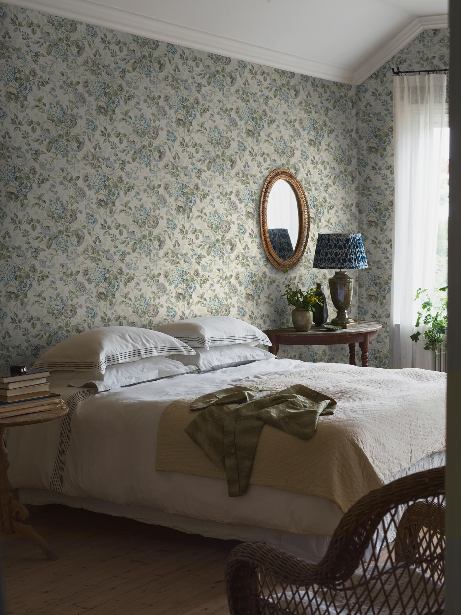 Boråstapeter Orangeri Hortensia 5726 Behang