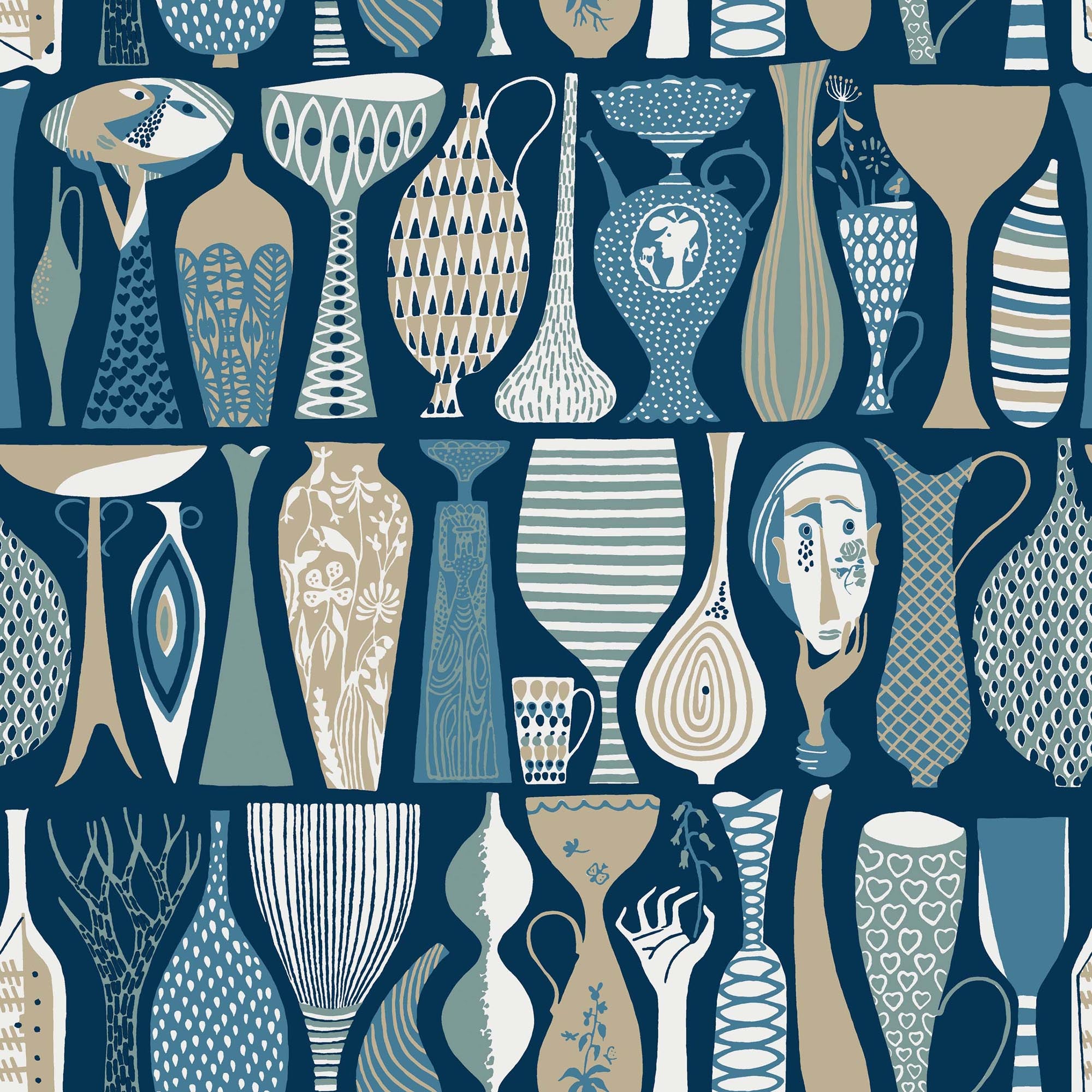 Boråstapeter Scandinavian Designers II Pottery 1759 Behang