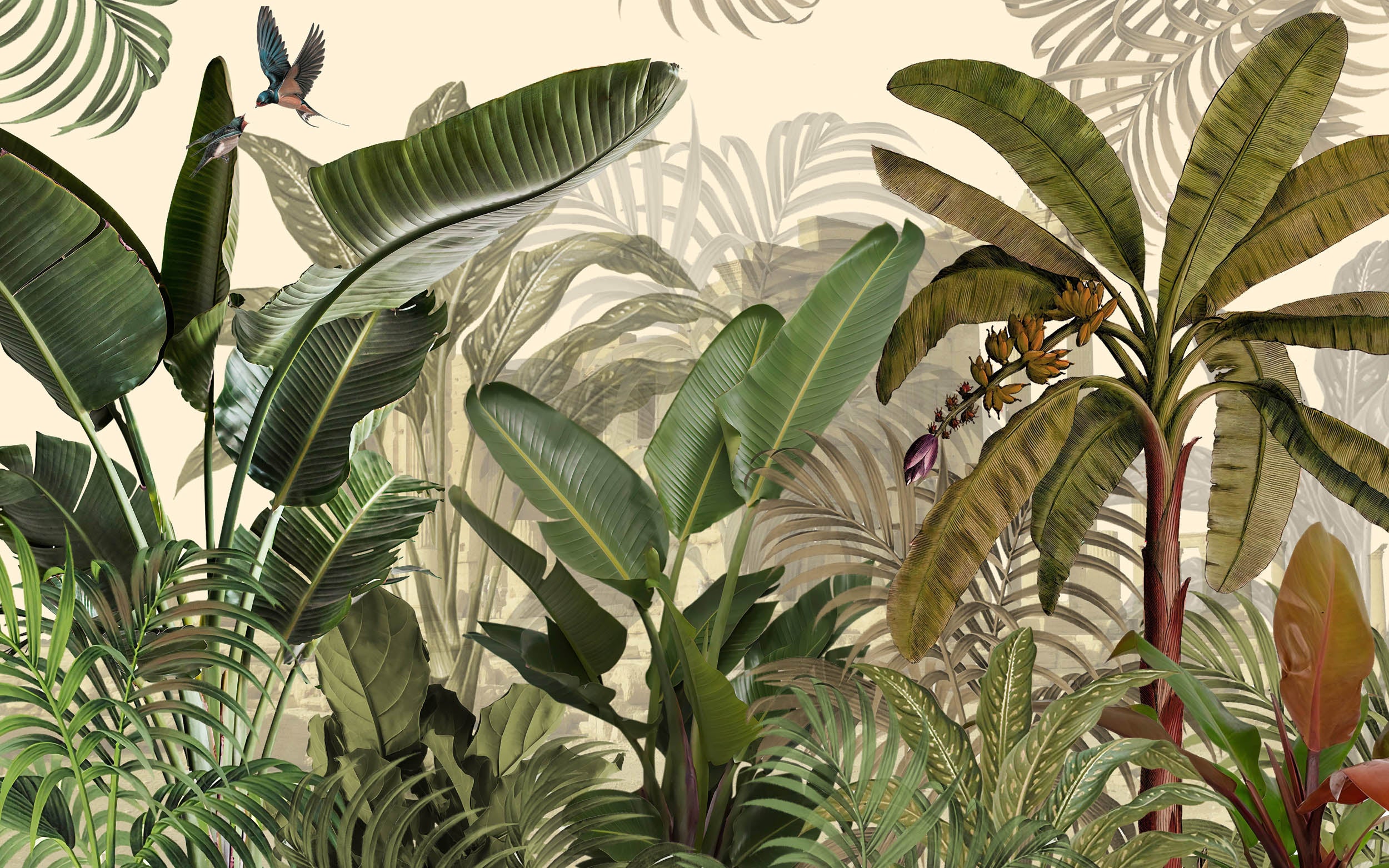 Botanische Tuin - LW00881 Fotobehang