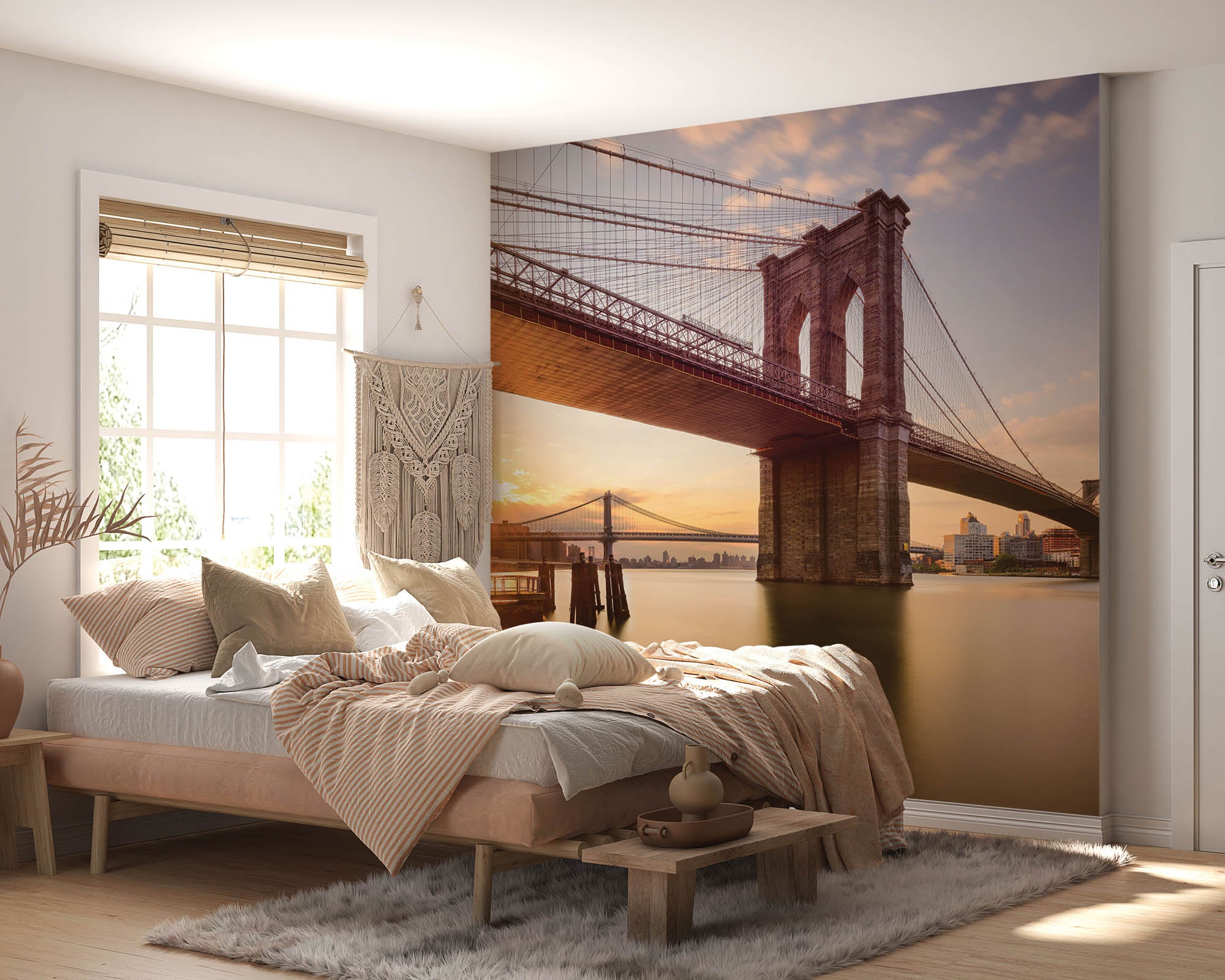 Brooklyn brug New York - LW00326 Fotobehang