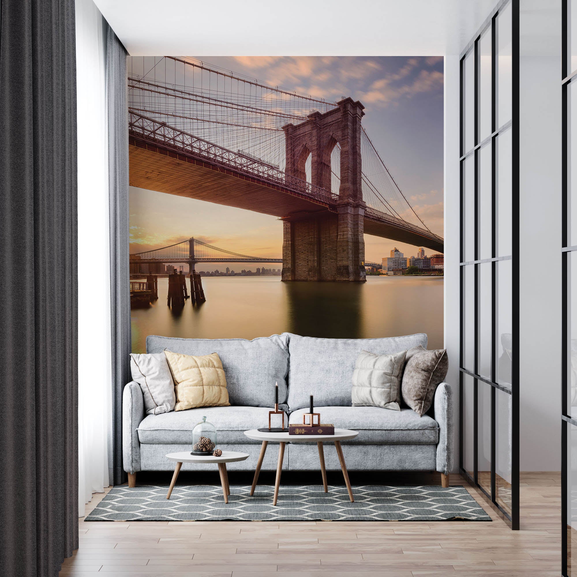 Brooklyn brug New York - LW00326 Fotobehang