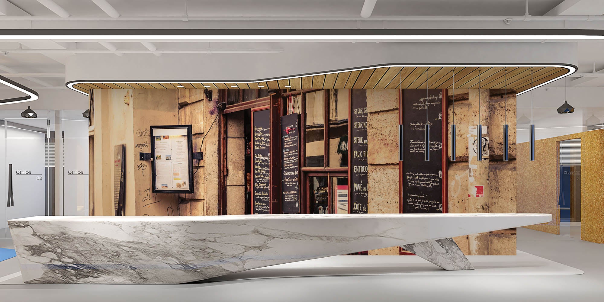 Café Parijs - LW00382 Fotobehang