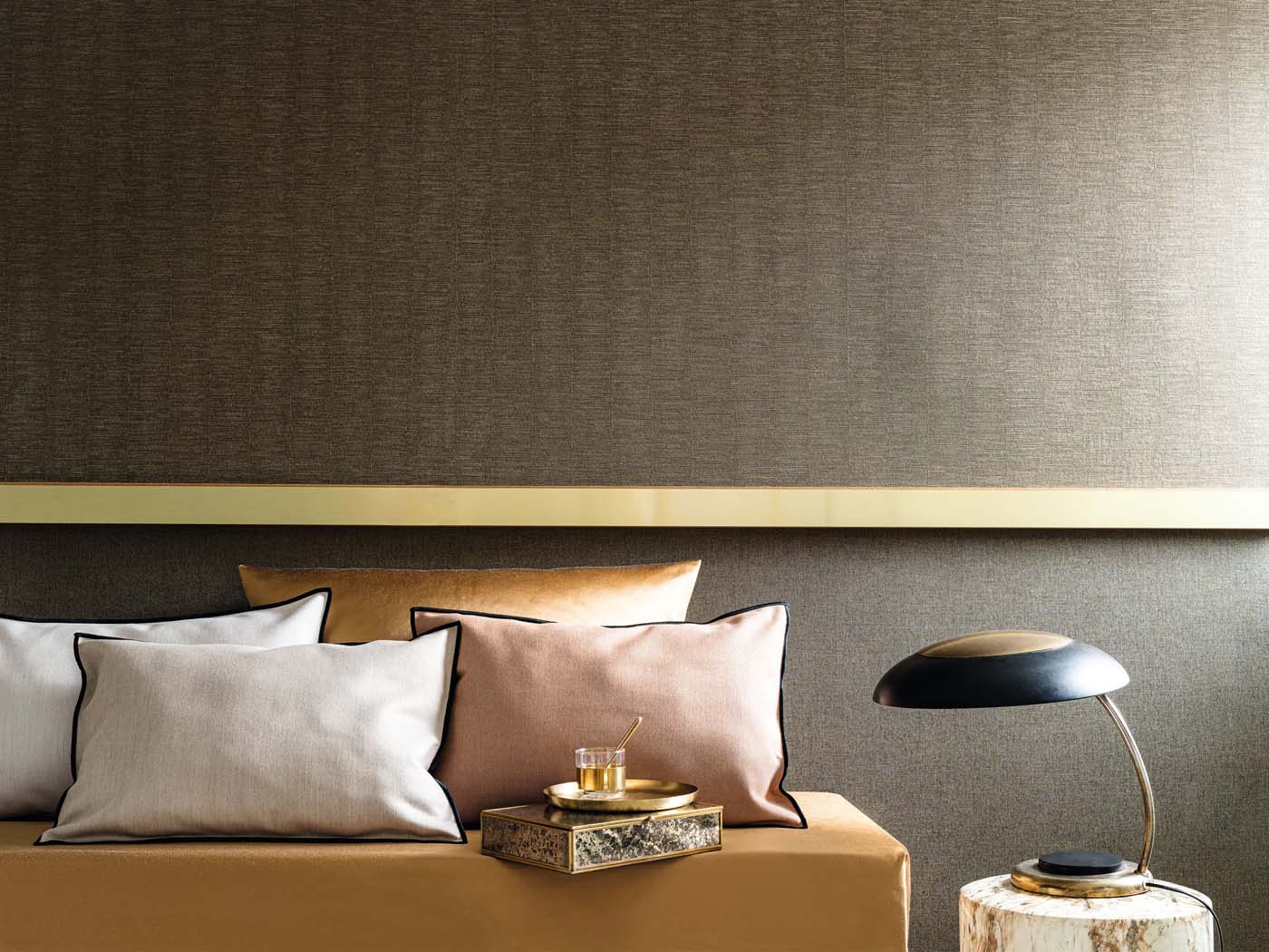 Casamance Alliages Rhodium - 75021832 Behang