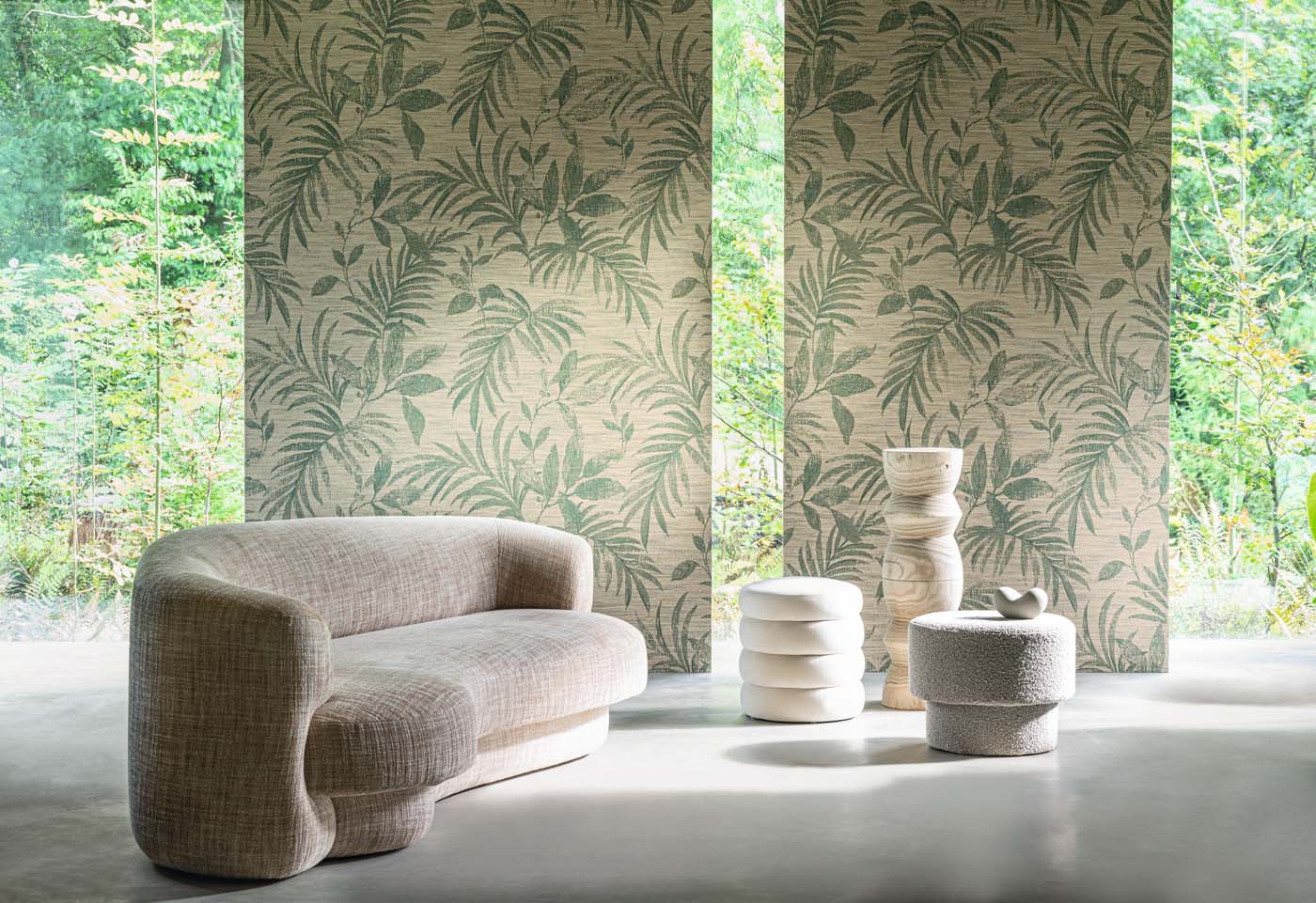 Casamance Féroé Salix - 70950320 Behang