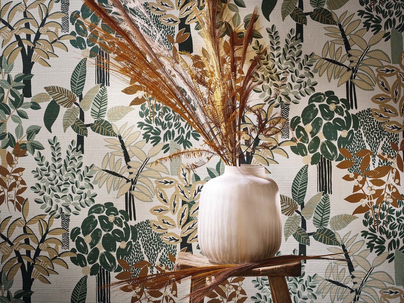 Casamance Golfe Du Bengale Peradeniya - 75940202 Behang