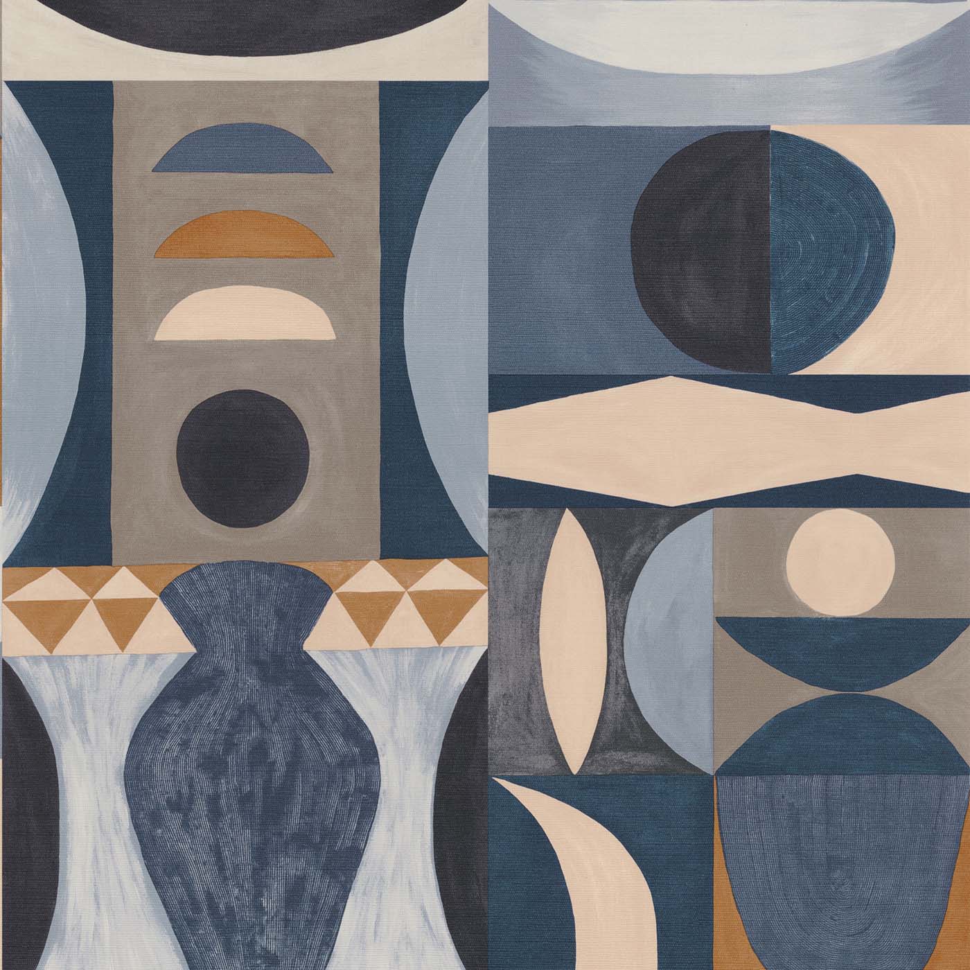 Casamance Mouvements Auguste - 76032752 Behang