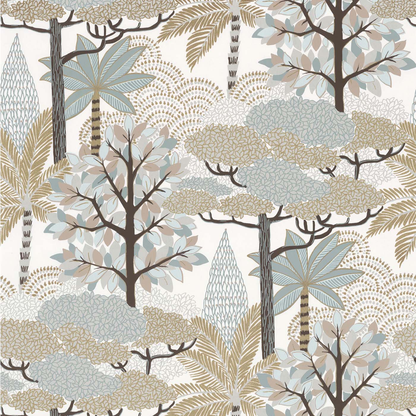 Casamance Nuit D'Orient Marakanda - 75380712 Behang