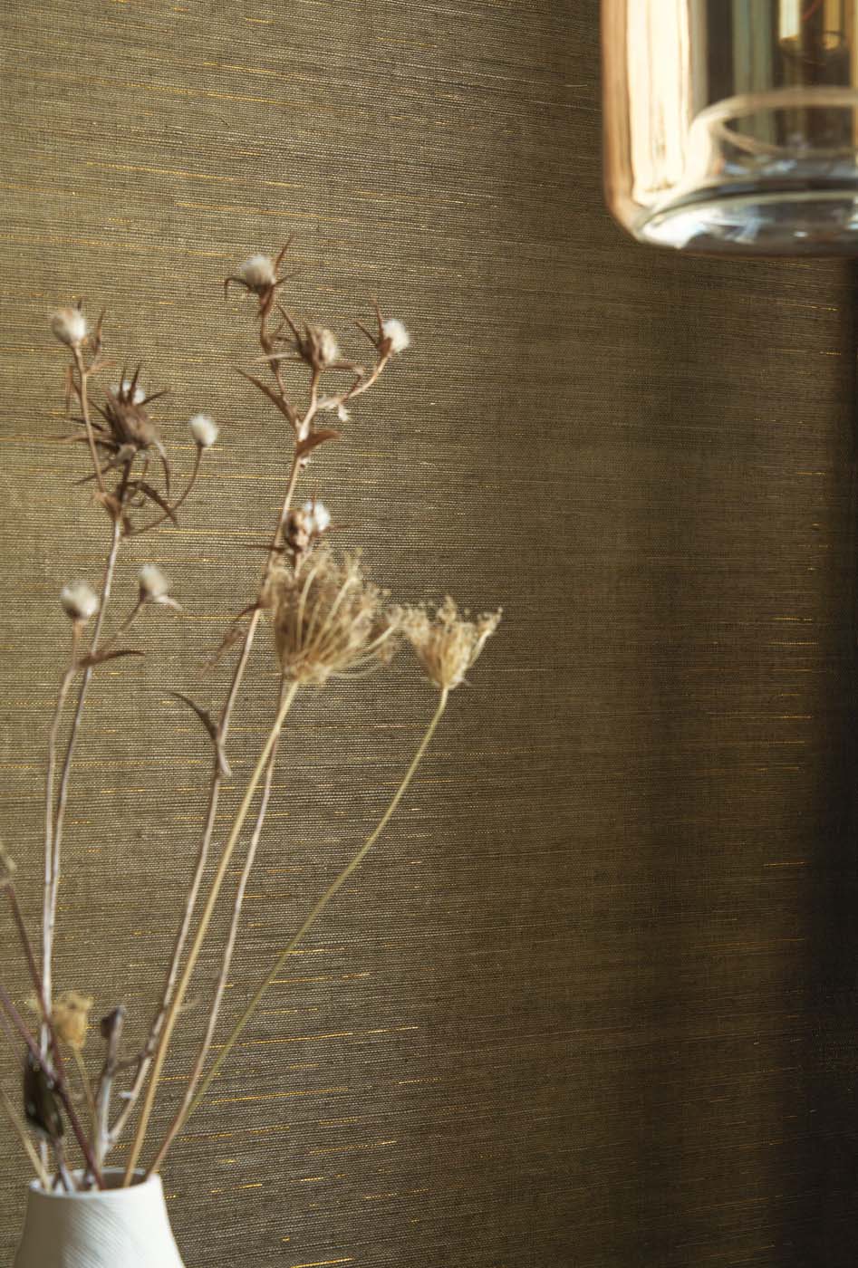 Casamance Sisalana Striata - 70882964 Behang