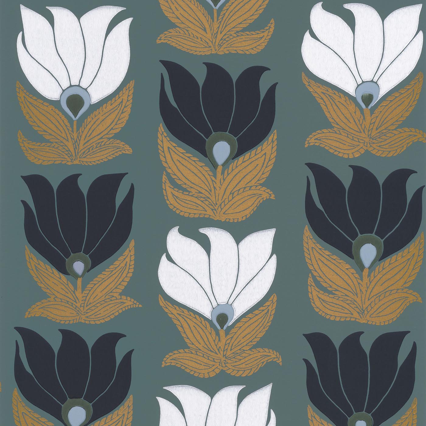 Casamance Square Jasmin Dauphine - 75690814 Behang