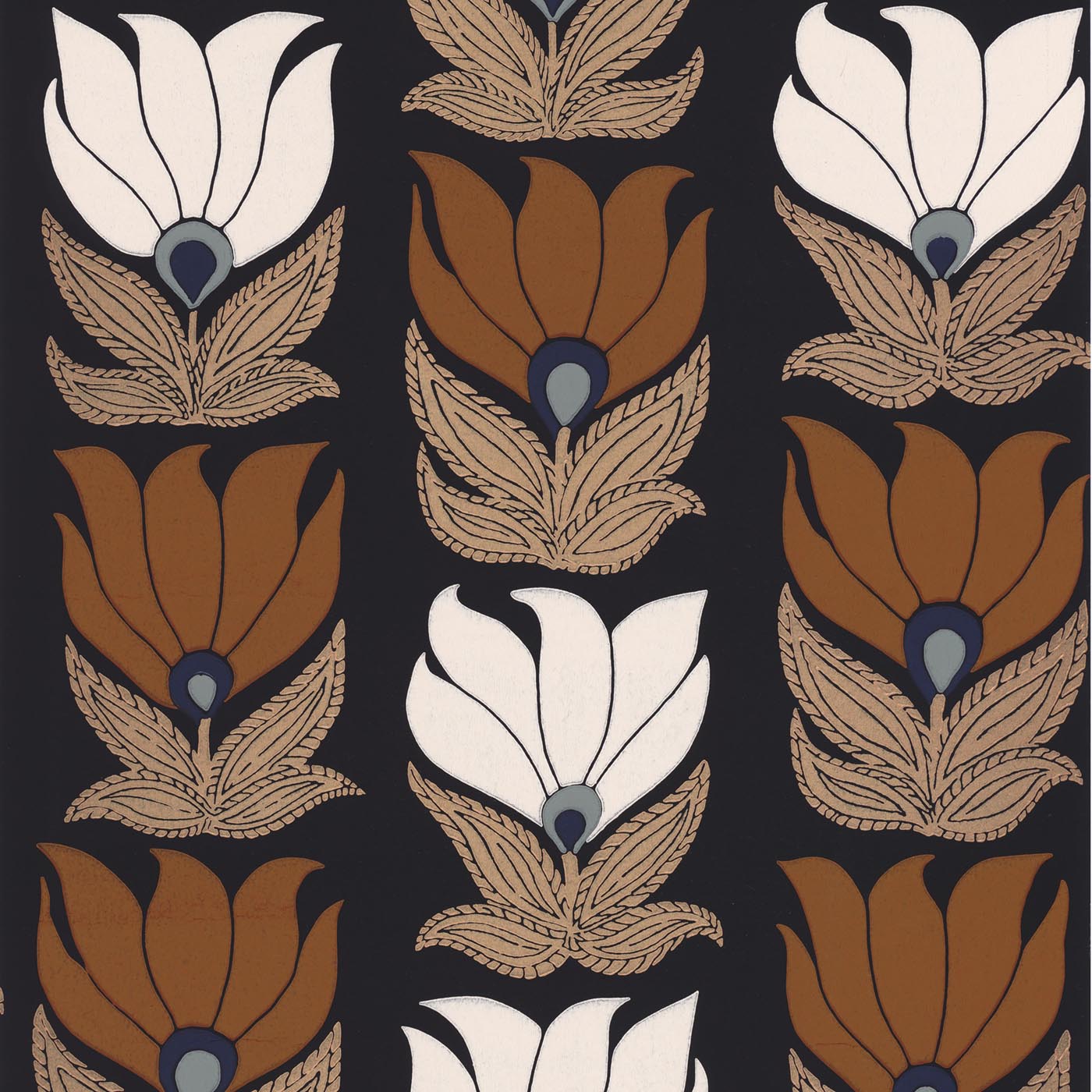 Casamance Square Jasmin Dauphine - 75691018 Behang