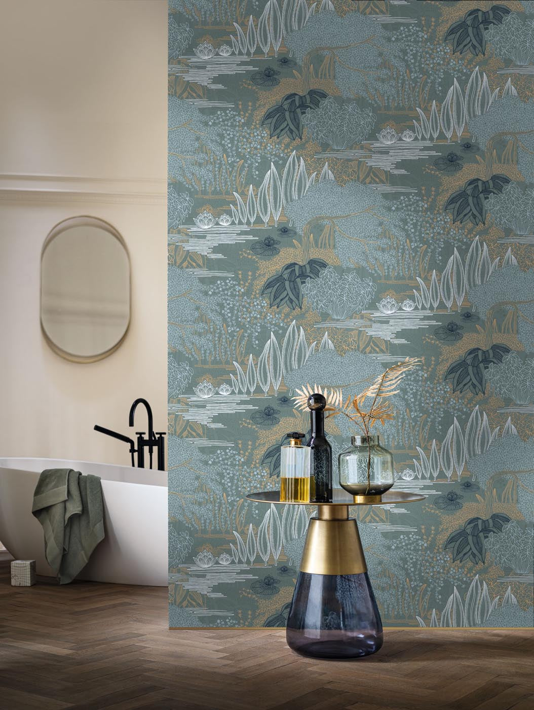 Casamance Square Jasmin Jasmin - 75680202 Behang