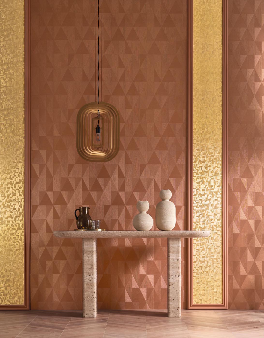 Casamance Textures Métalliques Veladero - 75740202 Behang