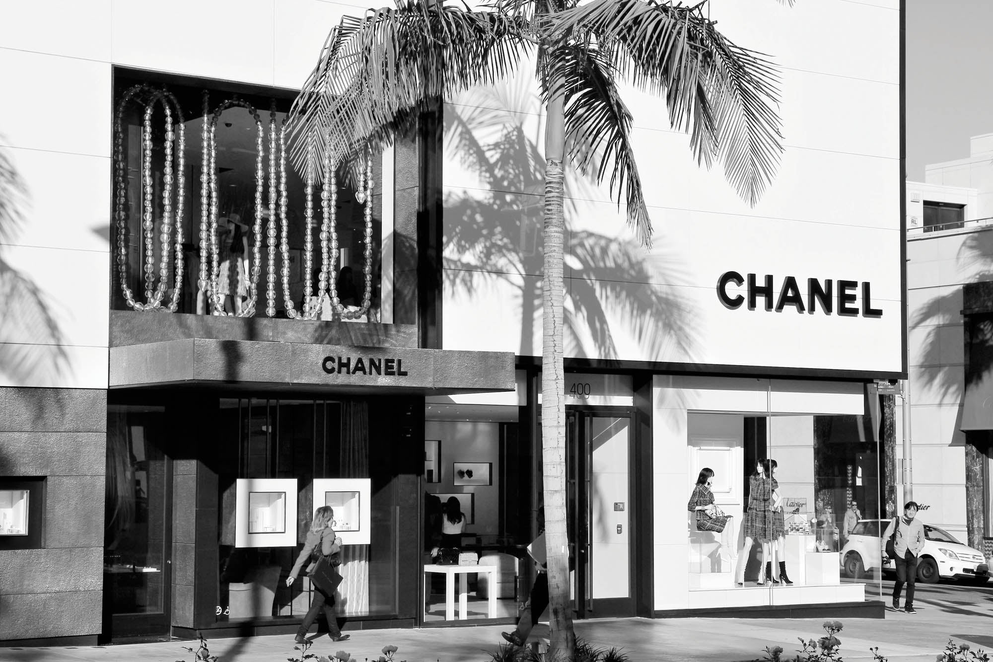 Chanel store - LW00432 Fotobehang