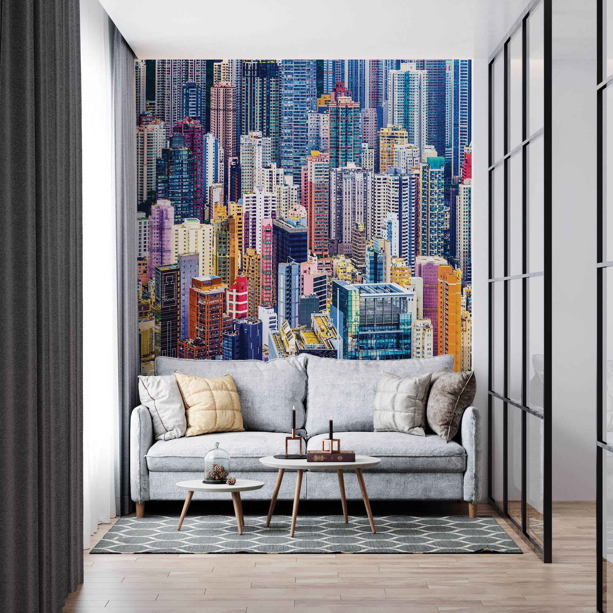 China kantoorgebouw - LW00019 Fotobehang