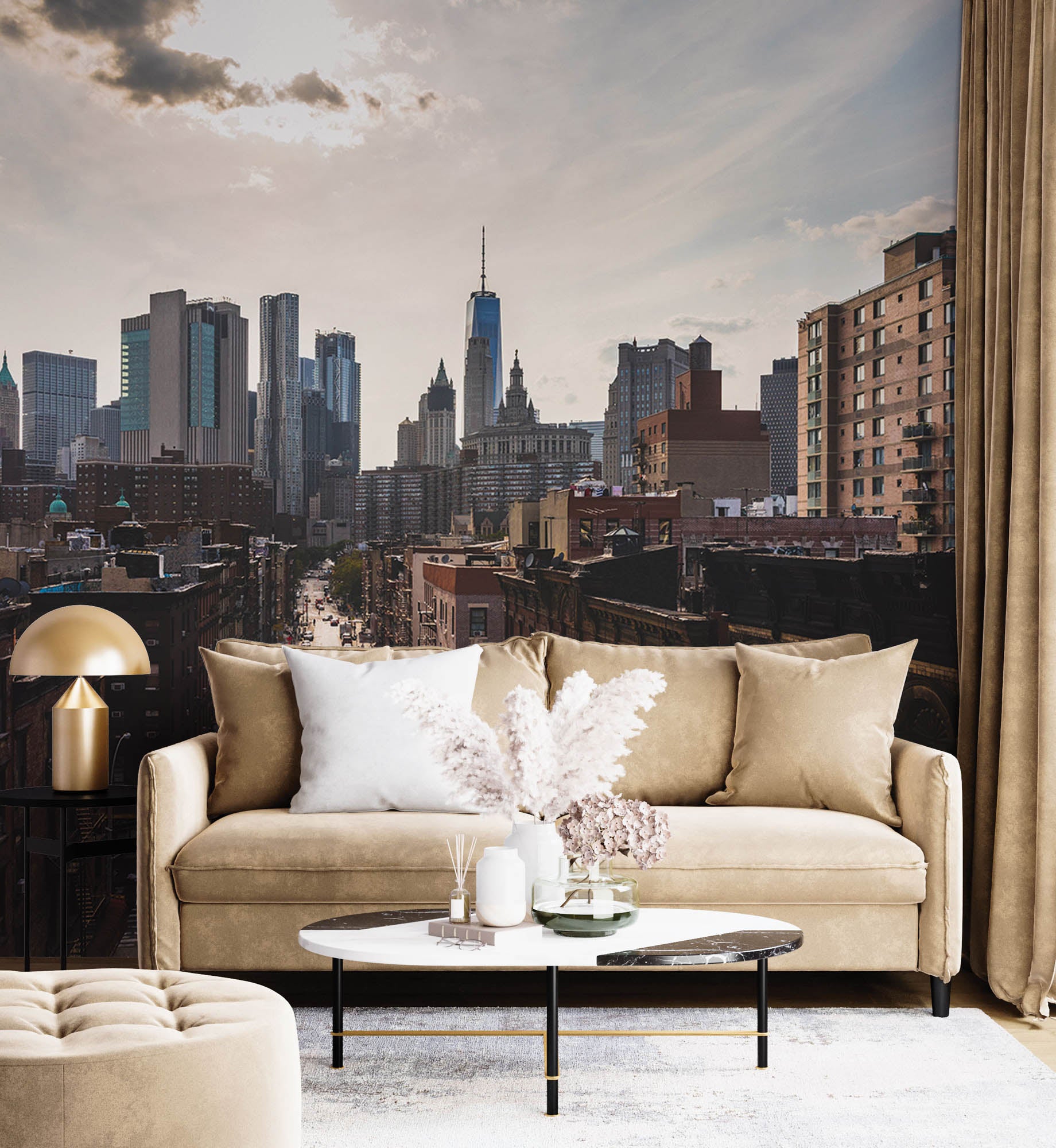 Chinatown en downtown Manhattan- LW00338 Fotobehang