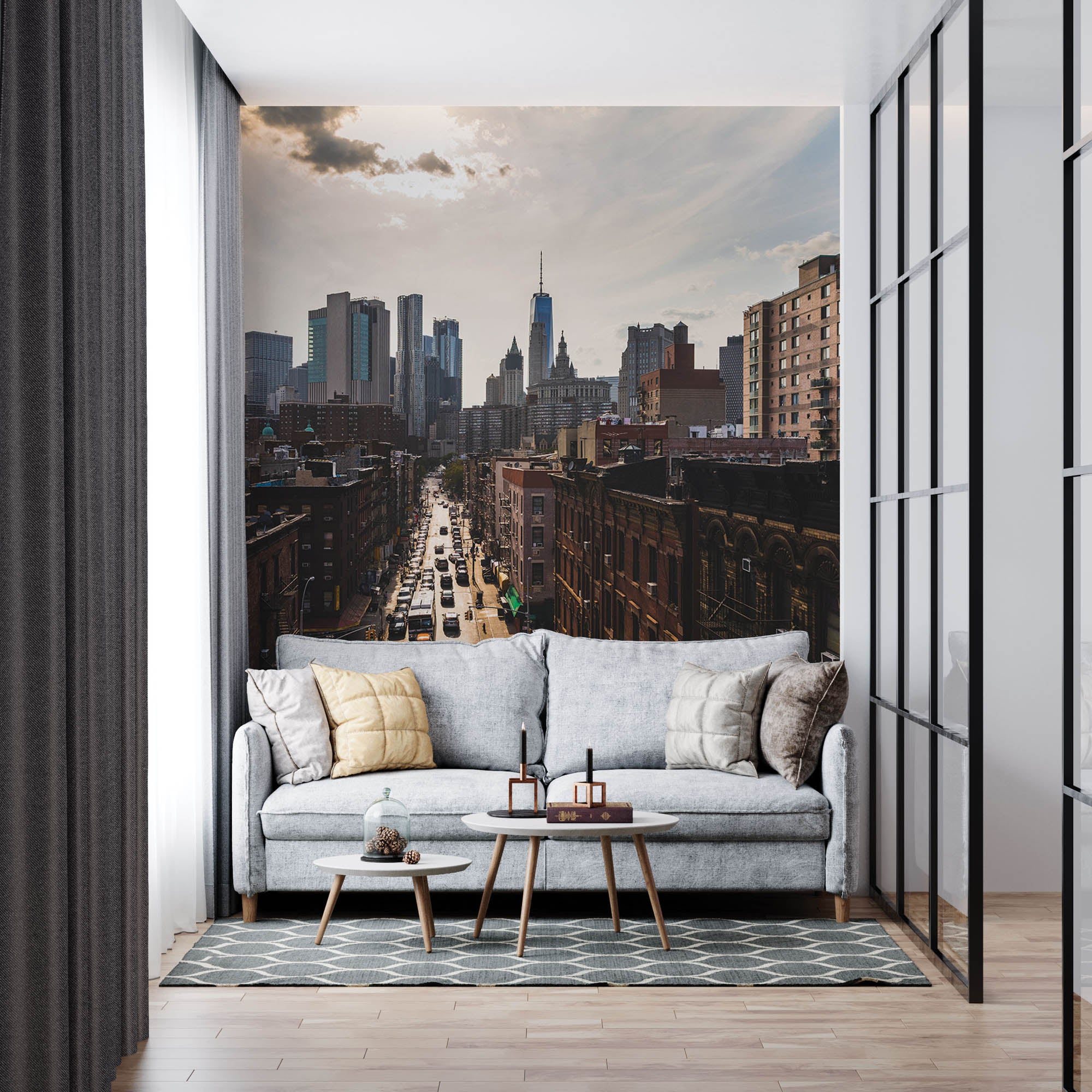 Chinatown en downtown Manhattan- LW00338 Fotobehang