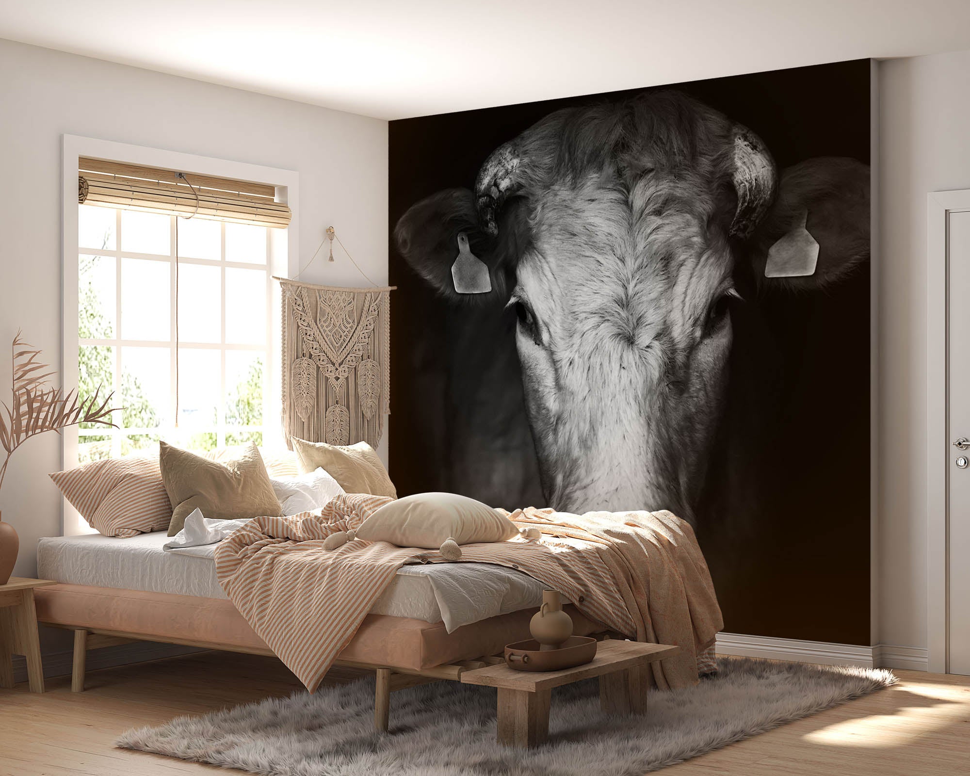 Close-up koe - LW00232 Fotobehang