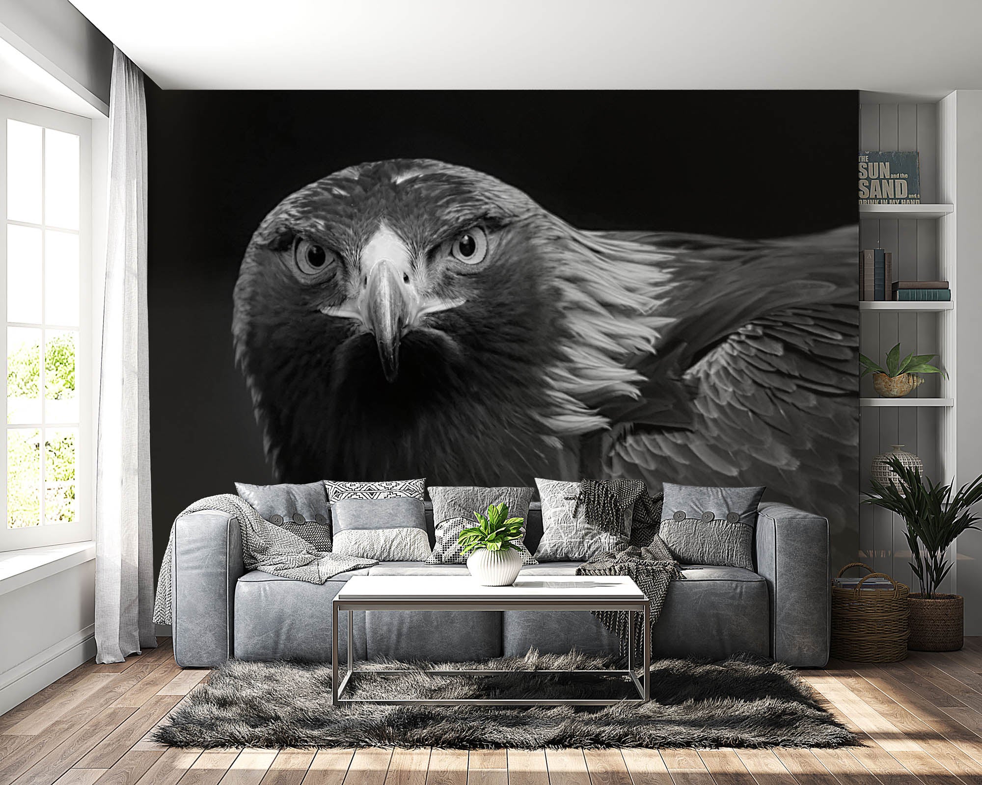 Close- up van arend van vooraf gezien - LW00221 Fotobehang