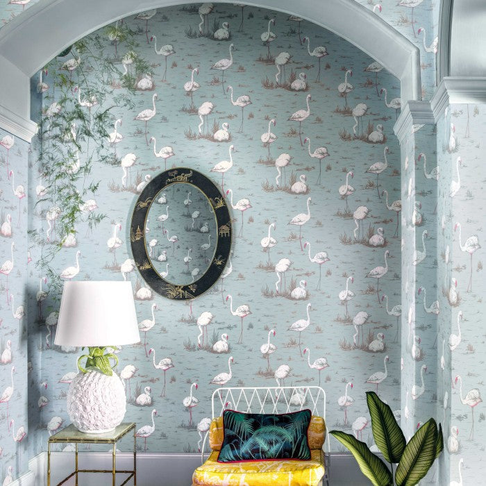Cole & Son Contemporary Collection Flamingos 66/6042 Behang