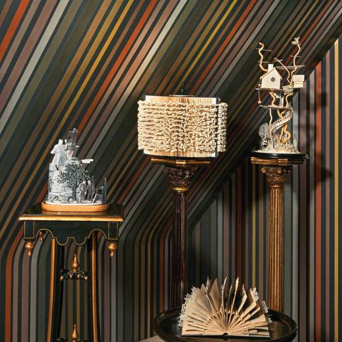 Cole & Son Mariinsky Damask Carousel Stripe 108/6030