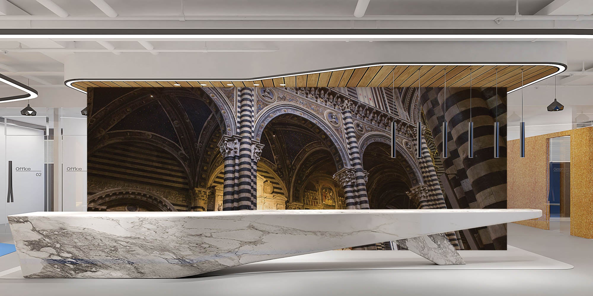 De Duomo kathedraal- LW00028 Fotobehang