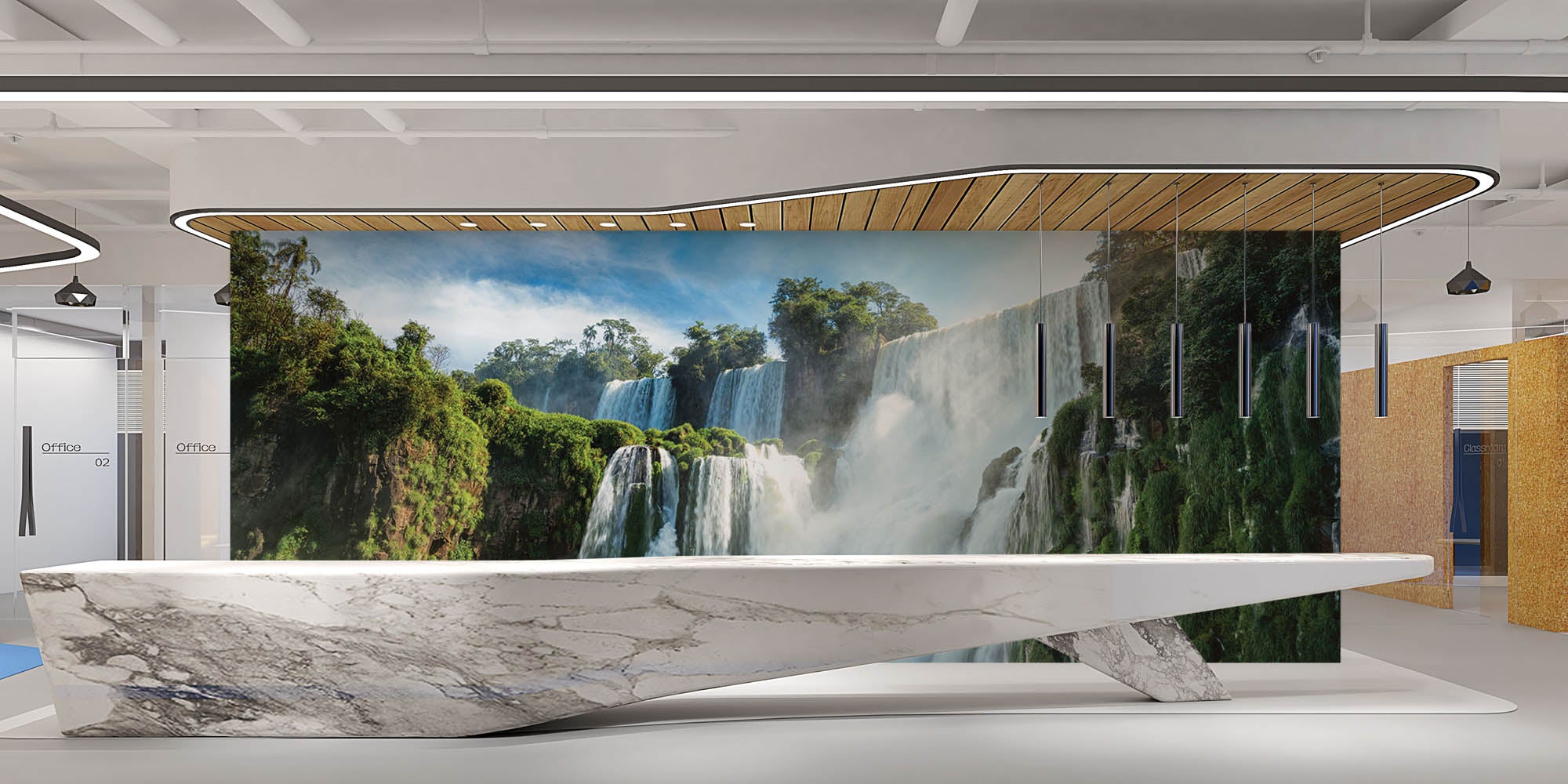 De Iguazu watervallen - LW00265 Fotobehang