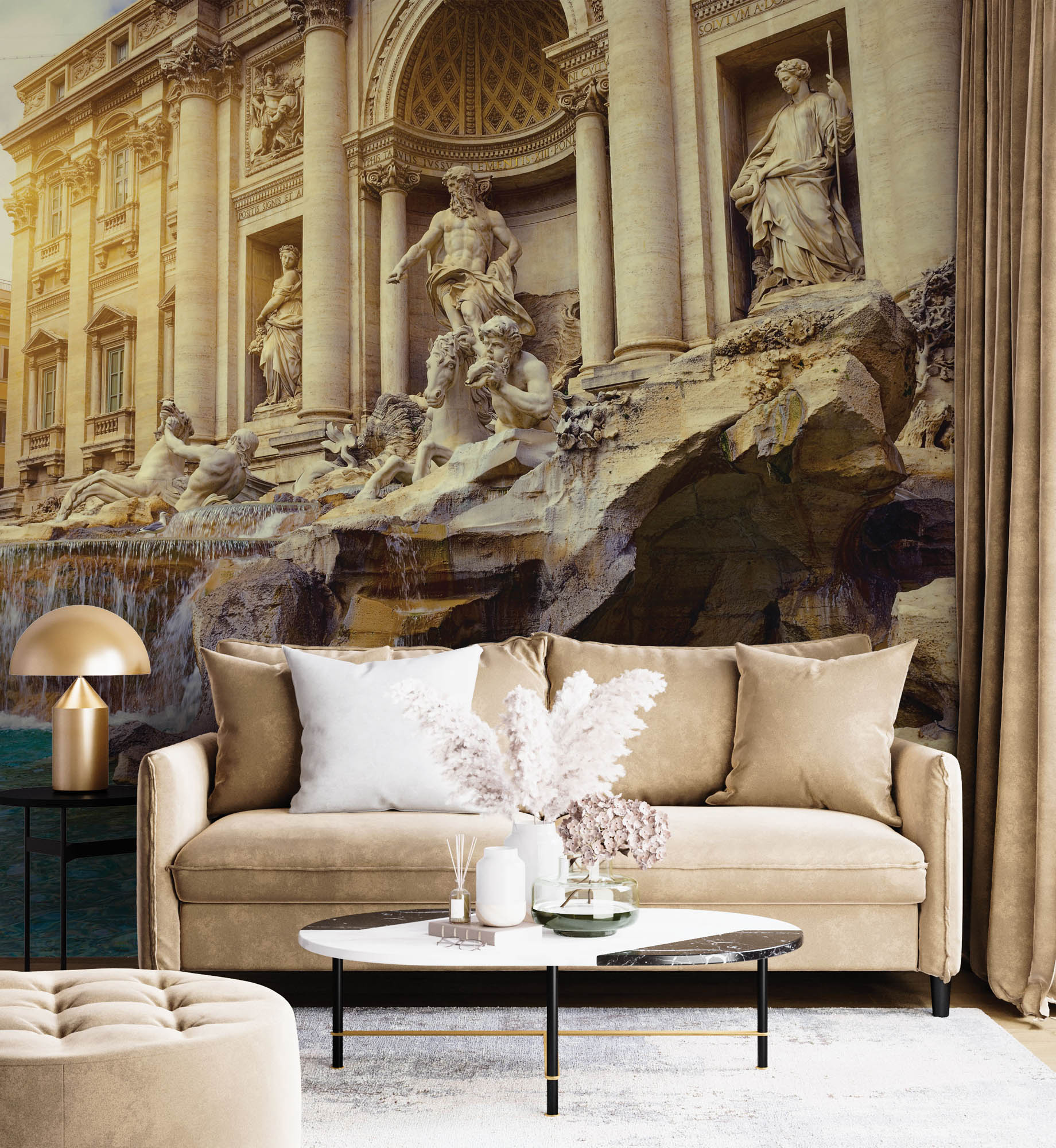 De Trevifontein - LW00021 Fotobehang