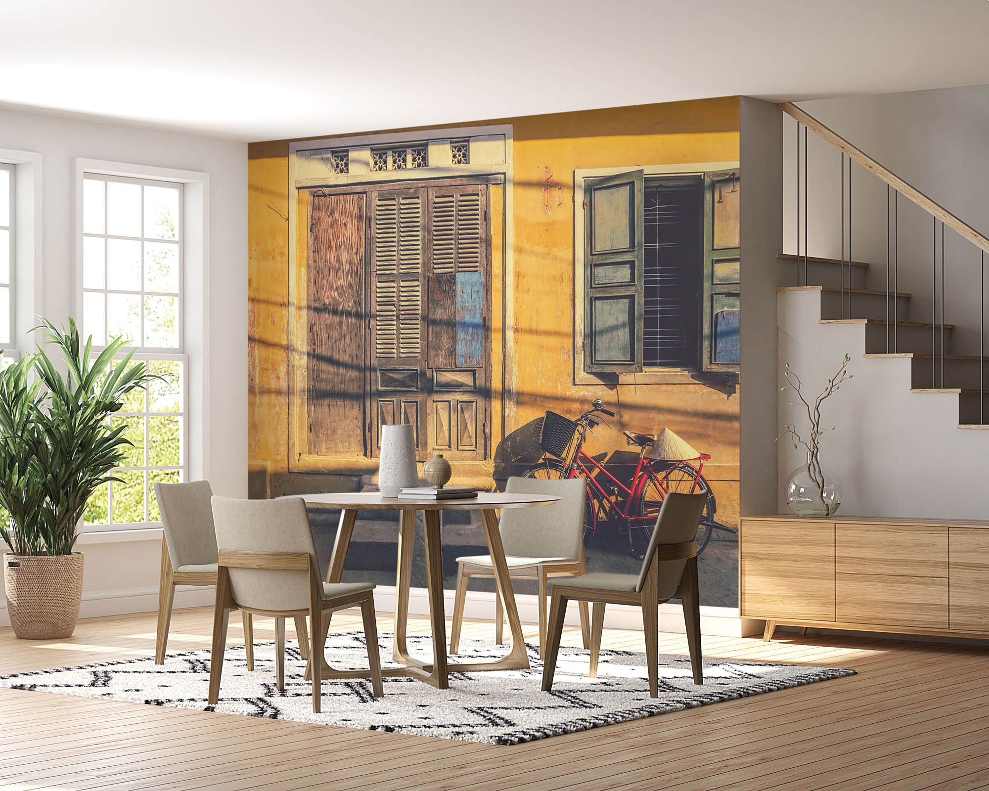 Fiets - LW00097 Fotobehang