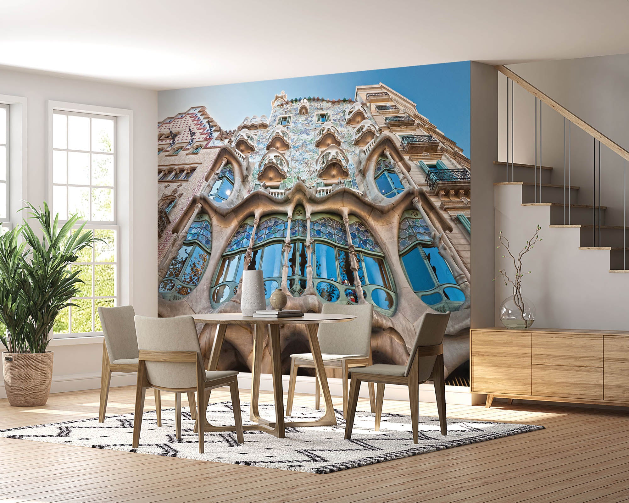 Gebouw Casa Batllo - LW00008 Fotobehang