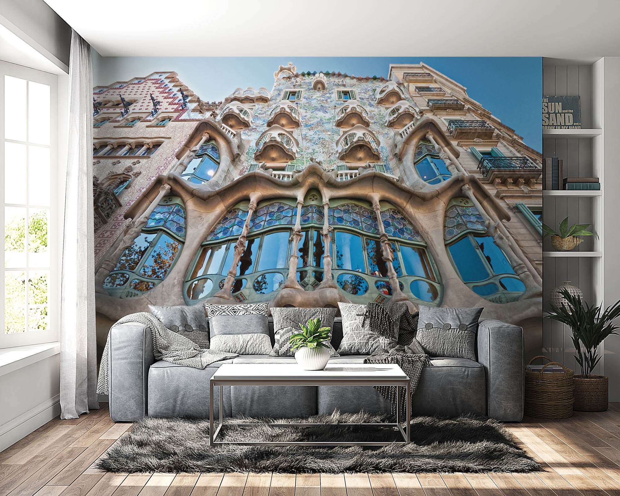 Gebouw Casa Batllo - LW00008 Fotobehang