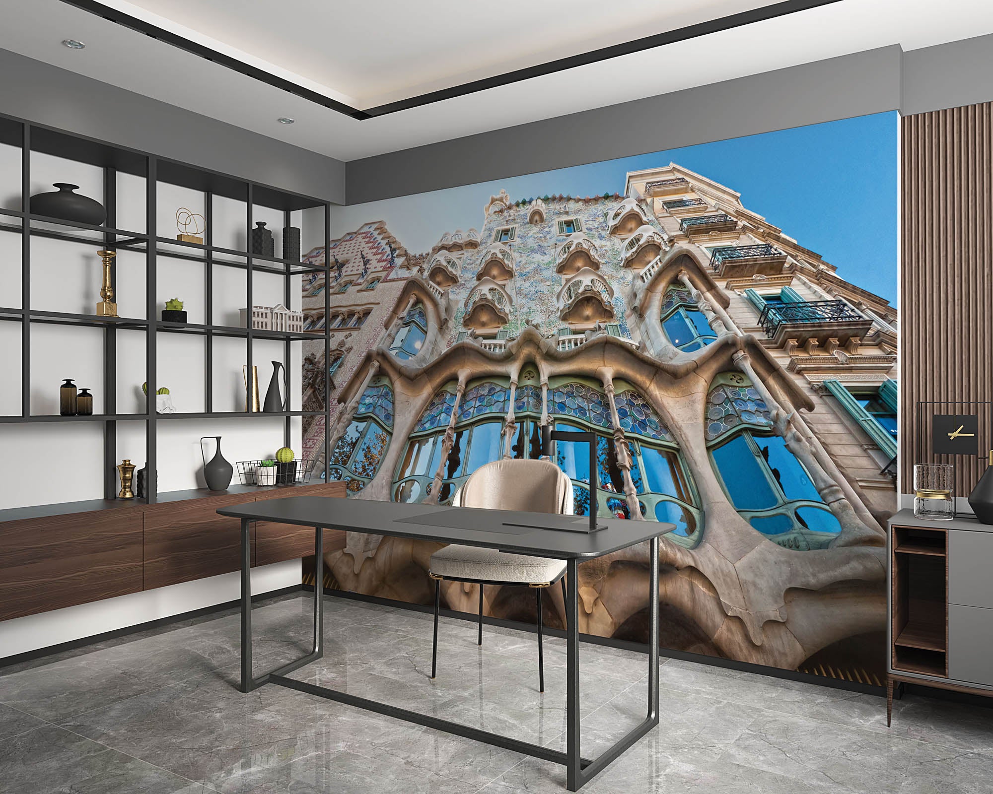 Gebouw Casa Batllo - LW00008 Fotobehang