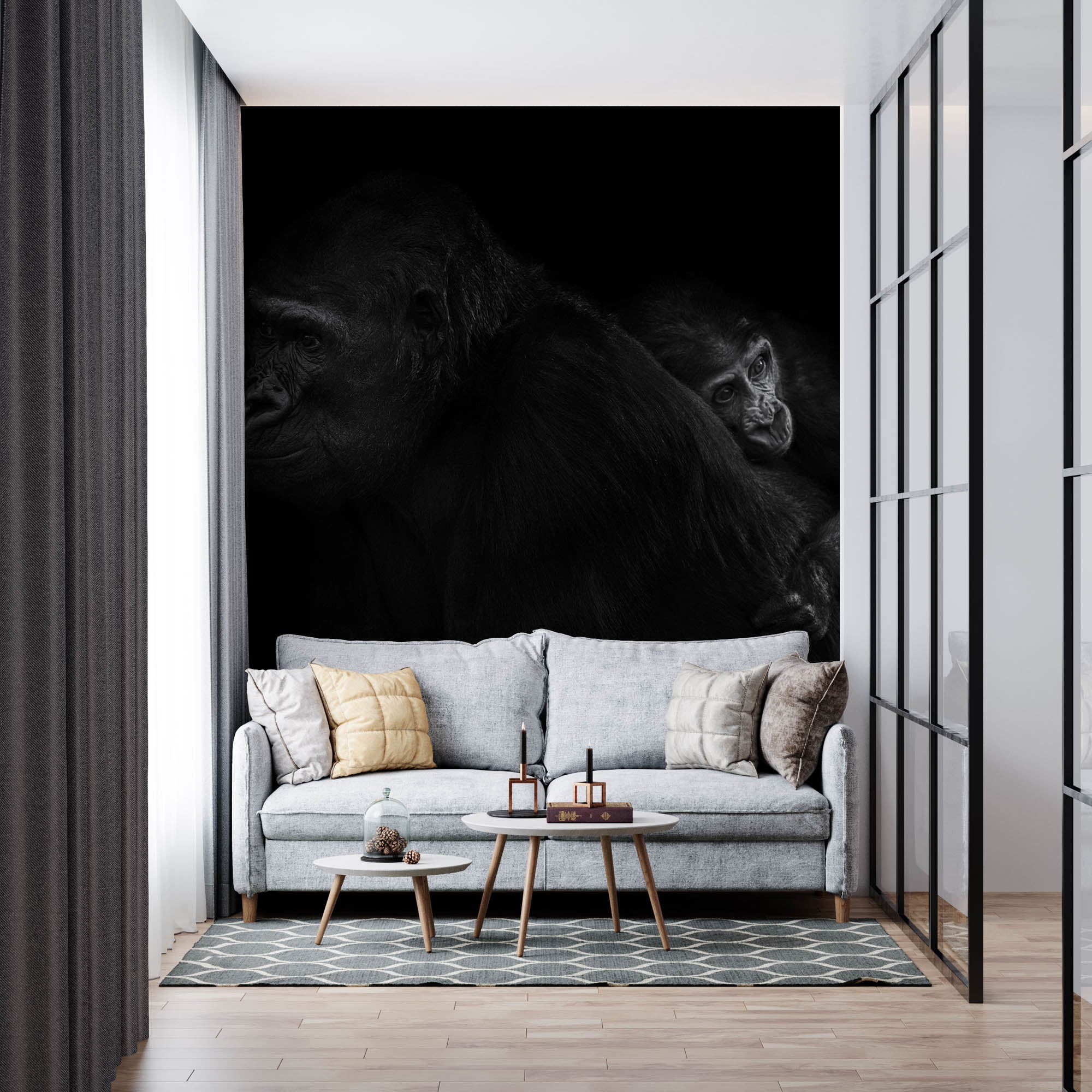 Gorilla - LW00242 Fotobehang