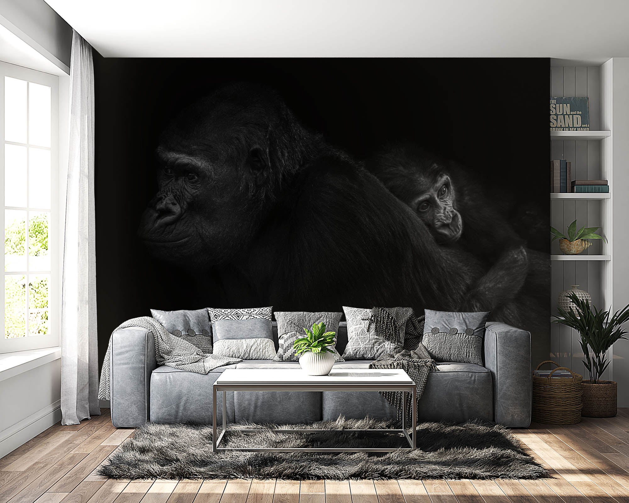 Gorilla - LW00242 Fotobehang