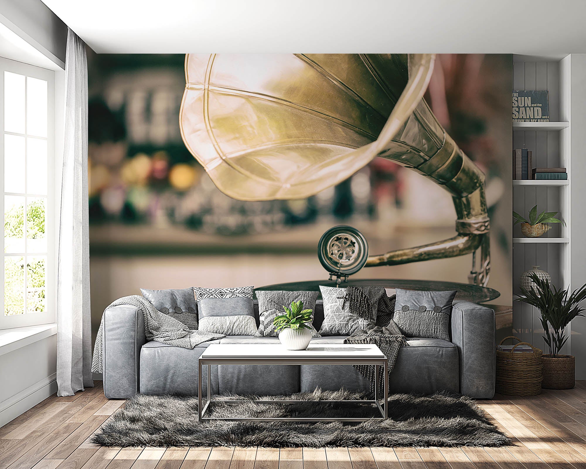 Grammofoon - LW00440 Fotobehang