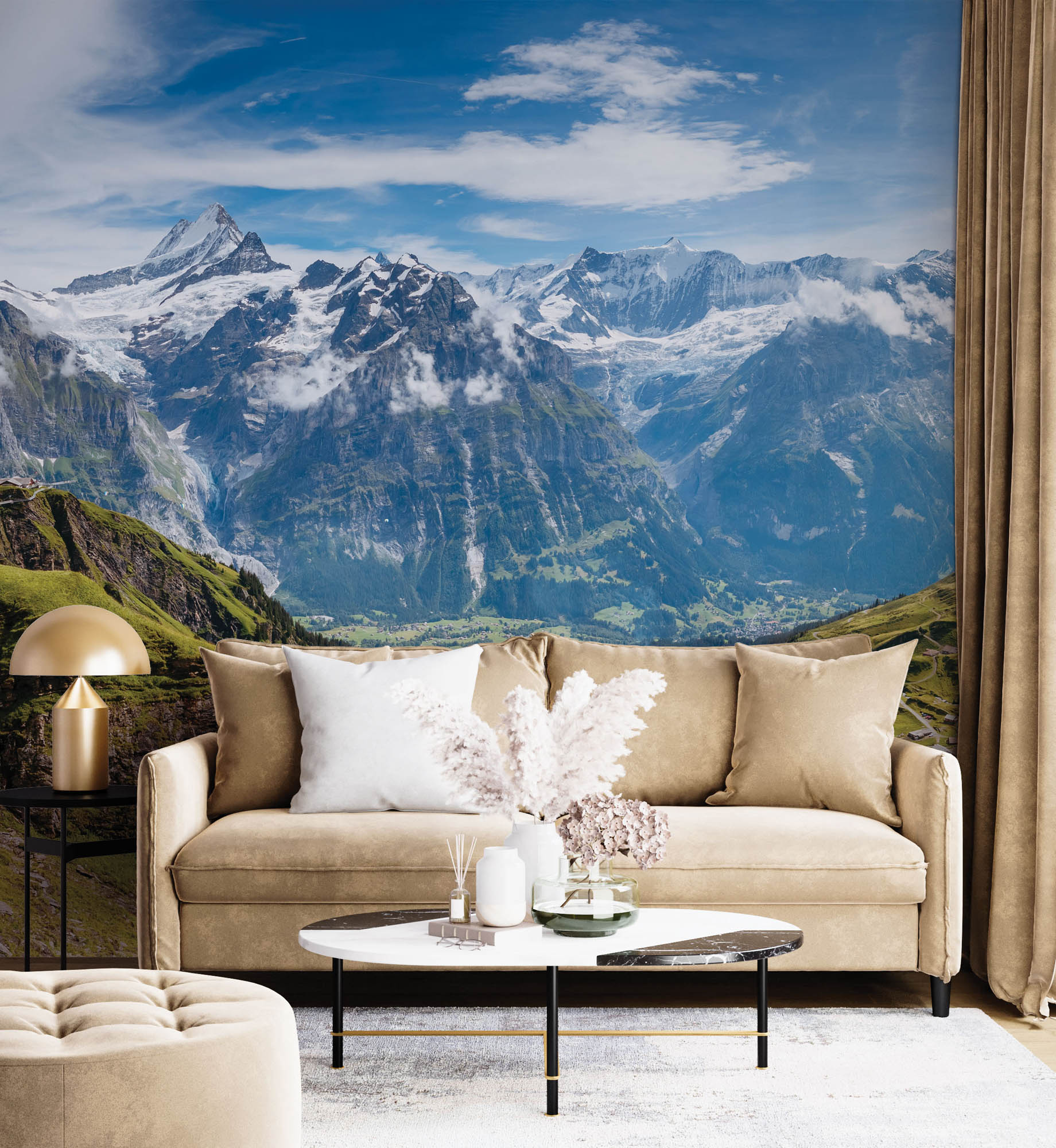 Grindelwald vallei - LW00135 Fotobehang