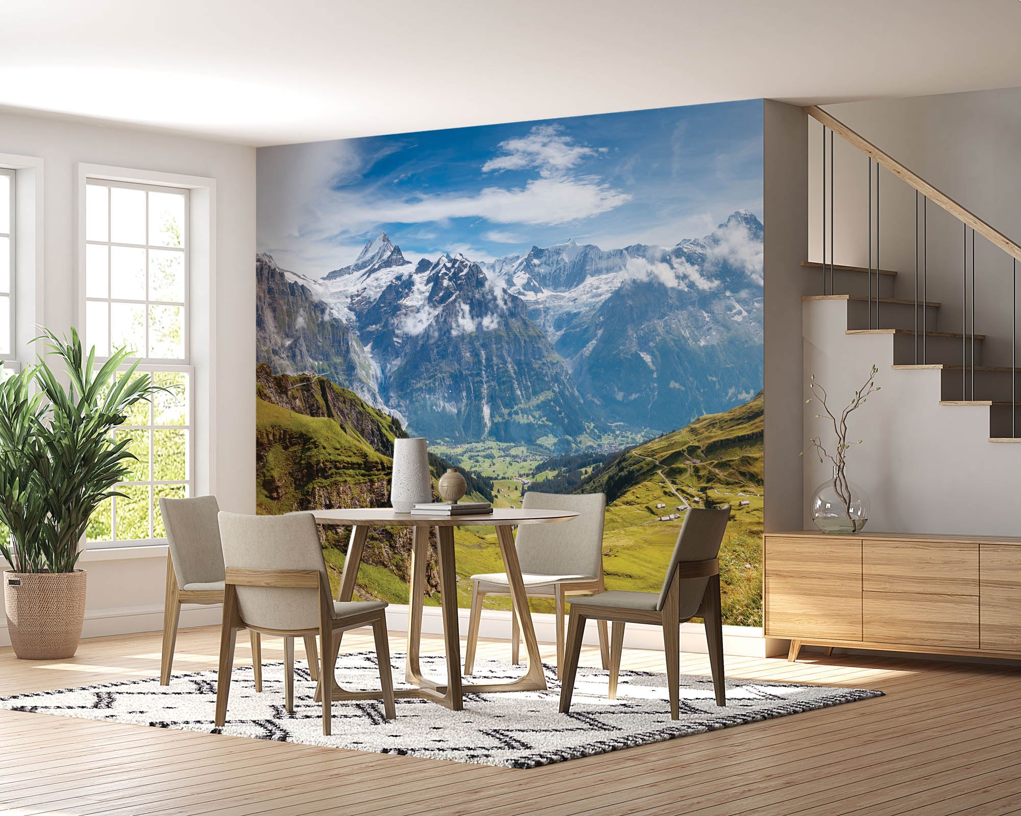 Grindelwald vallei - LW00135 Fotobehang