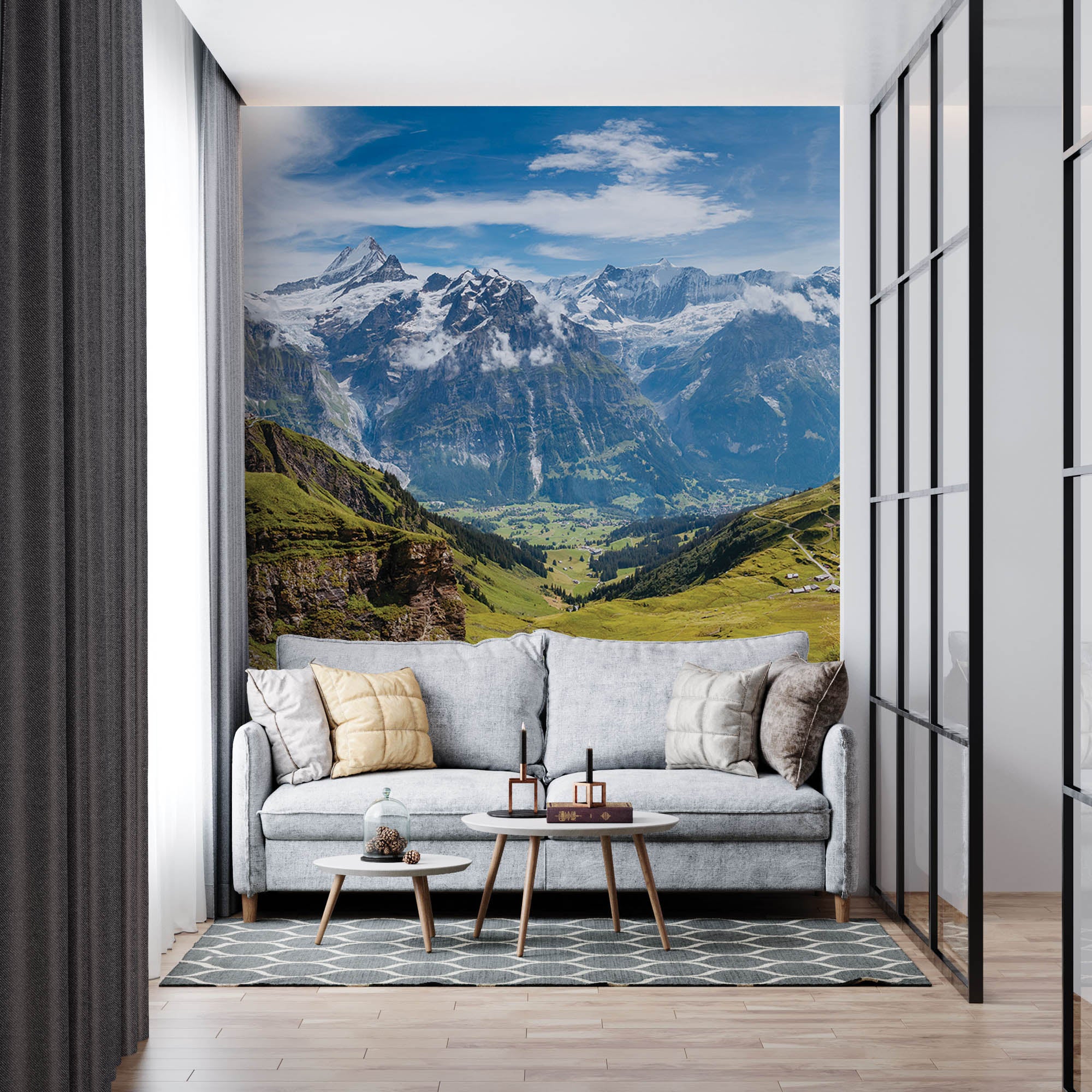 Grindelwald vallei - LW00135 Fotobehang