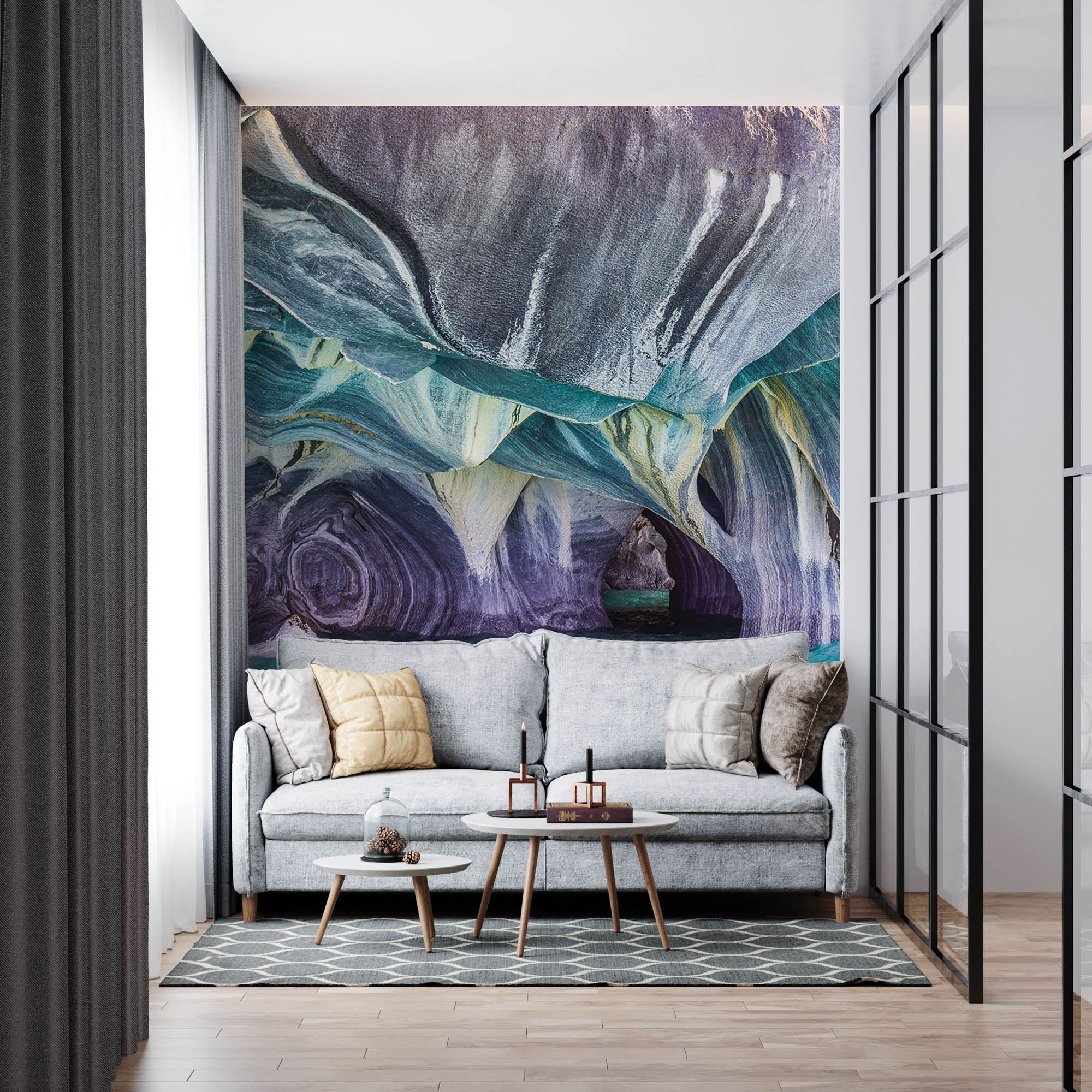 Grot van marmer - LW00294 Fotobehang