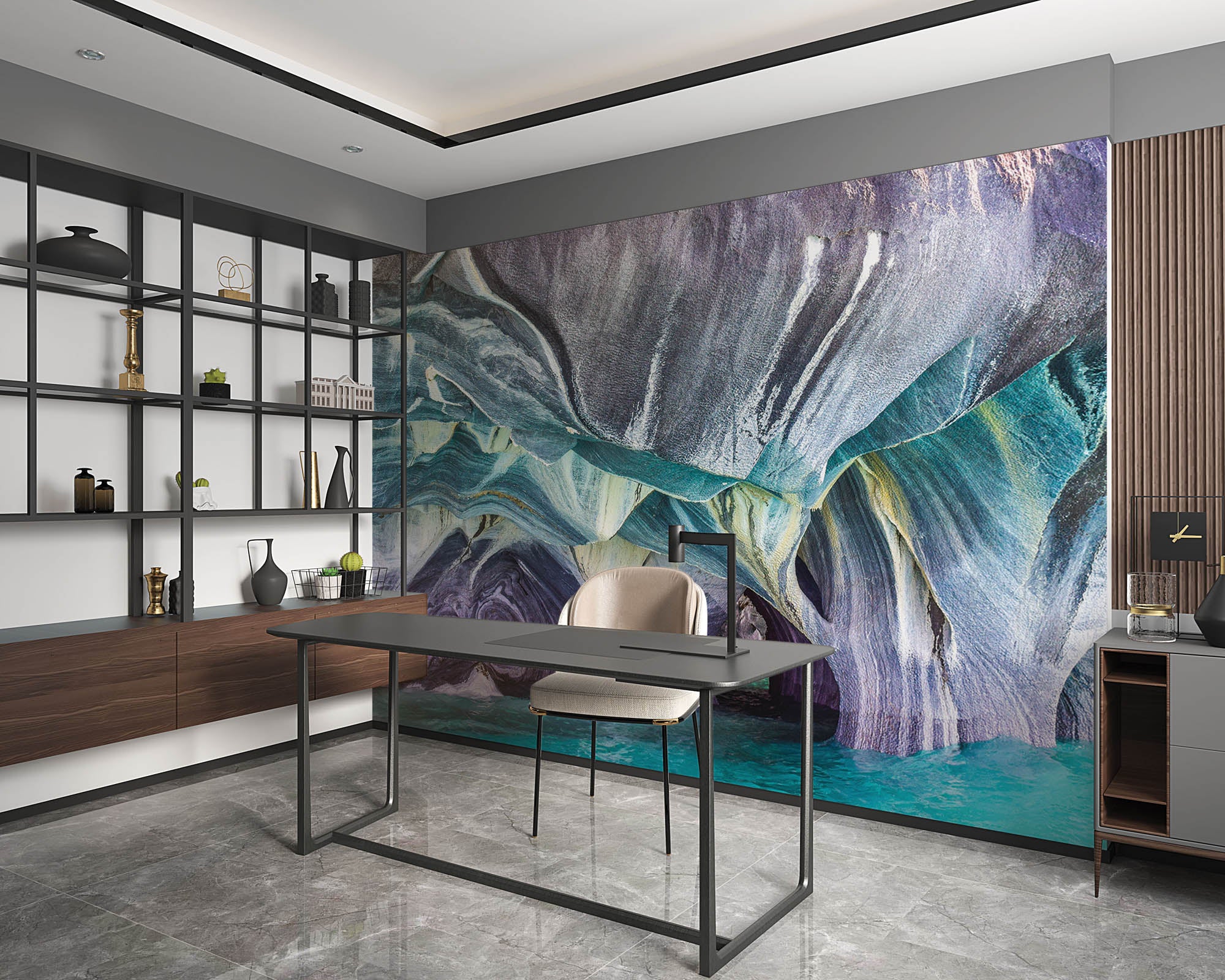 Grot van marmer - LW00294 Fotobehang