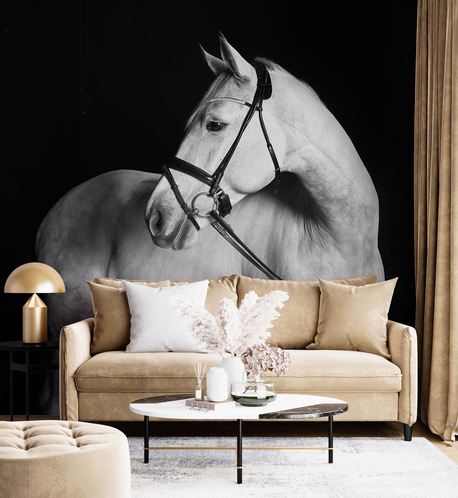 Holsteiner paard - LW00223 Fotobehang