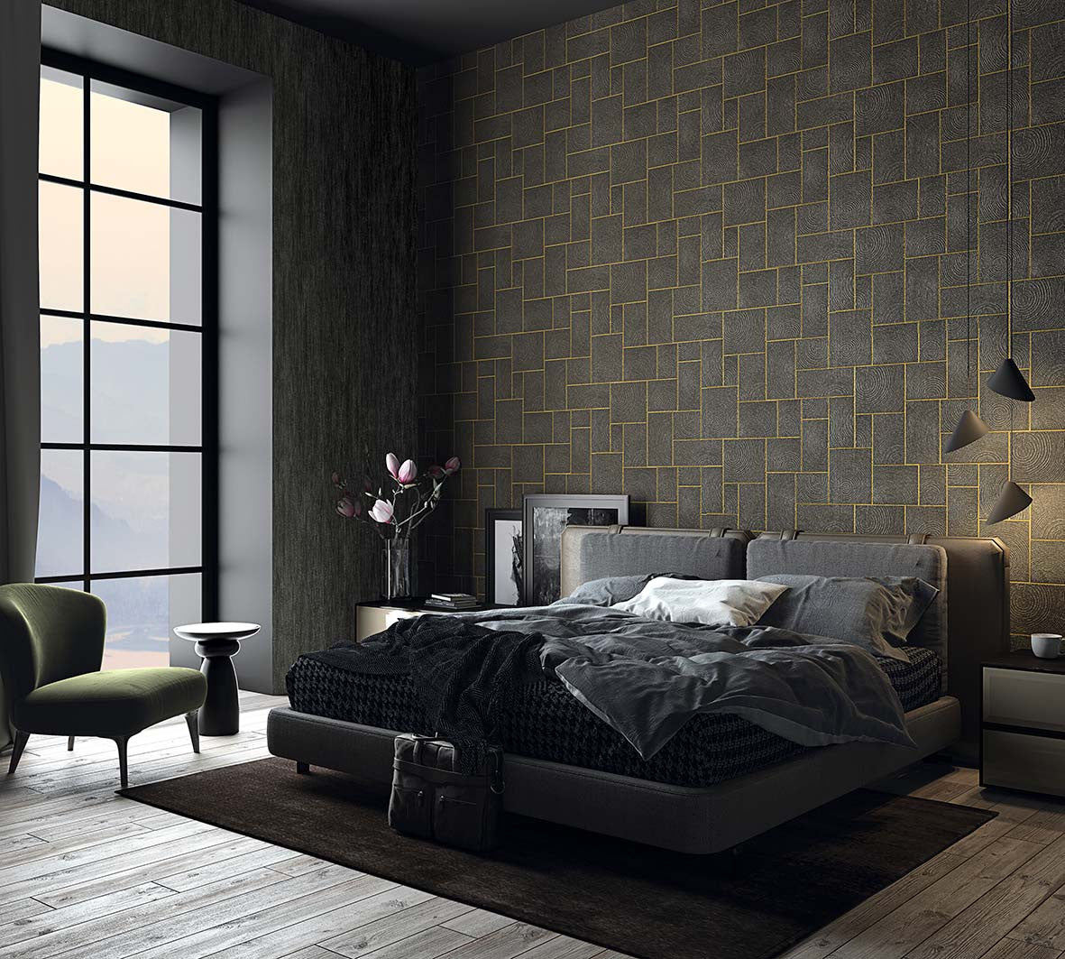 Hooked on Walls Amur Block 15109