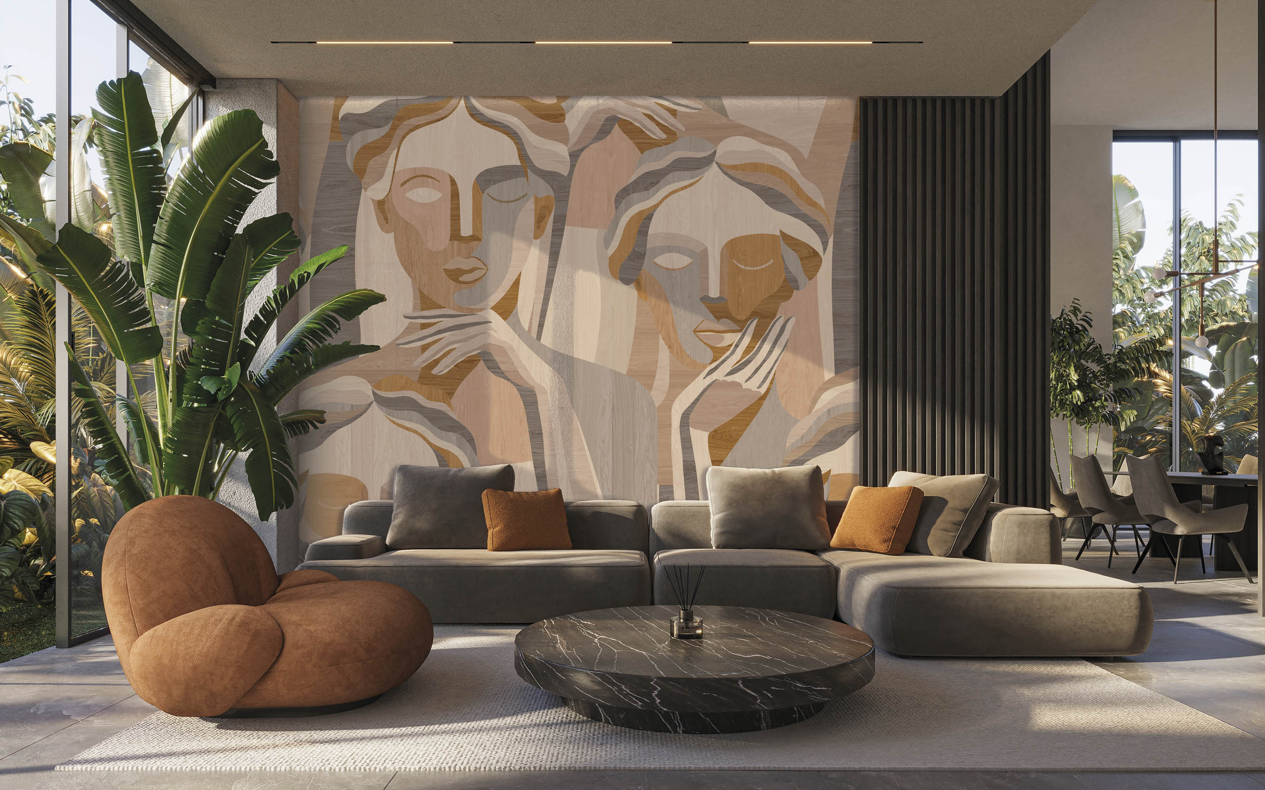 Hooked on Walls Bossa Nova Brasil 22475 Behang