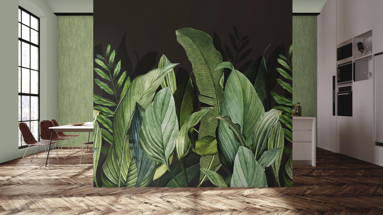 Hooked on Walls Caribbean Panoramique Tropical Forest 27200