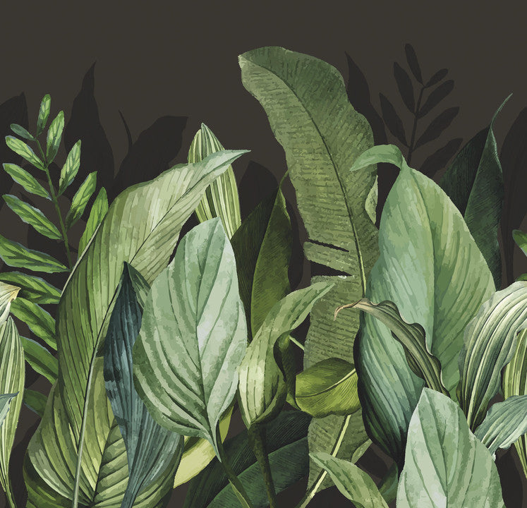 Hooked on Walls Caribbean Panoramique Tropical Forest 27202